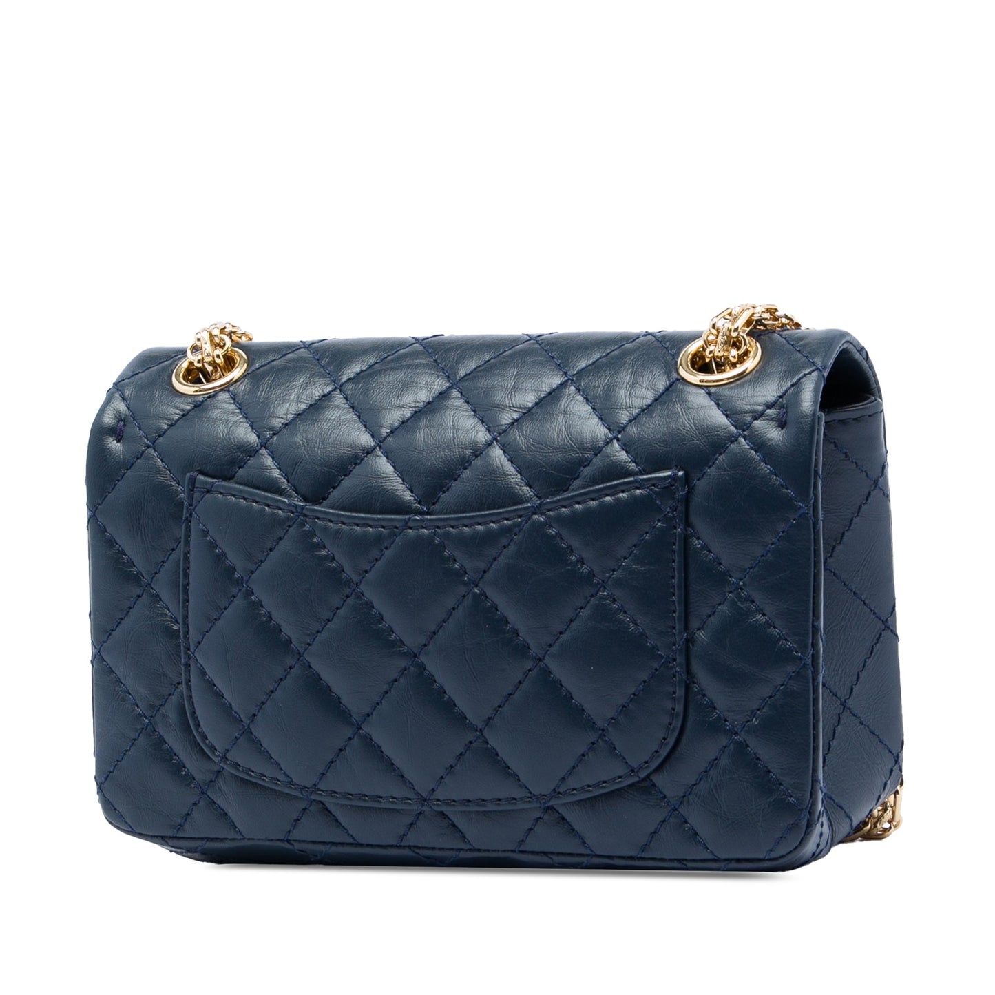 Chanel Quilted Aged Calfskin Reissue 2.55 Single Flap 224