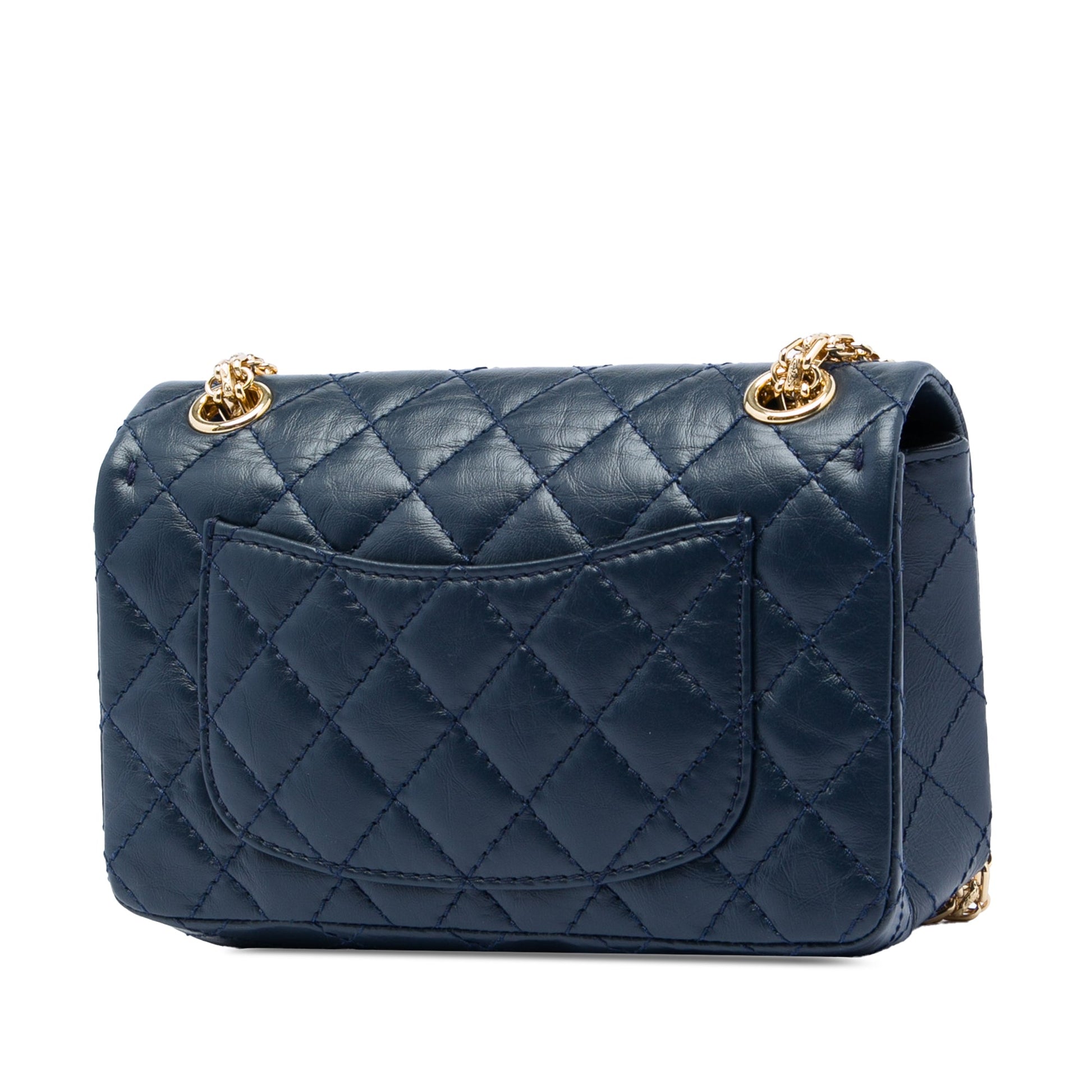 Chanel Quilted Aged Calfskin Reissue 2.55 Single Flap 224