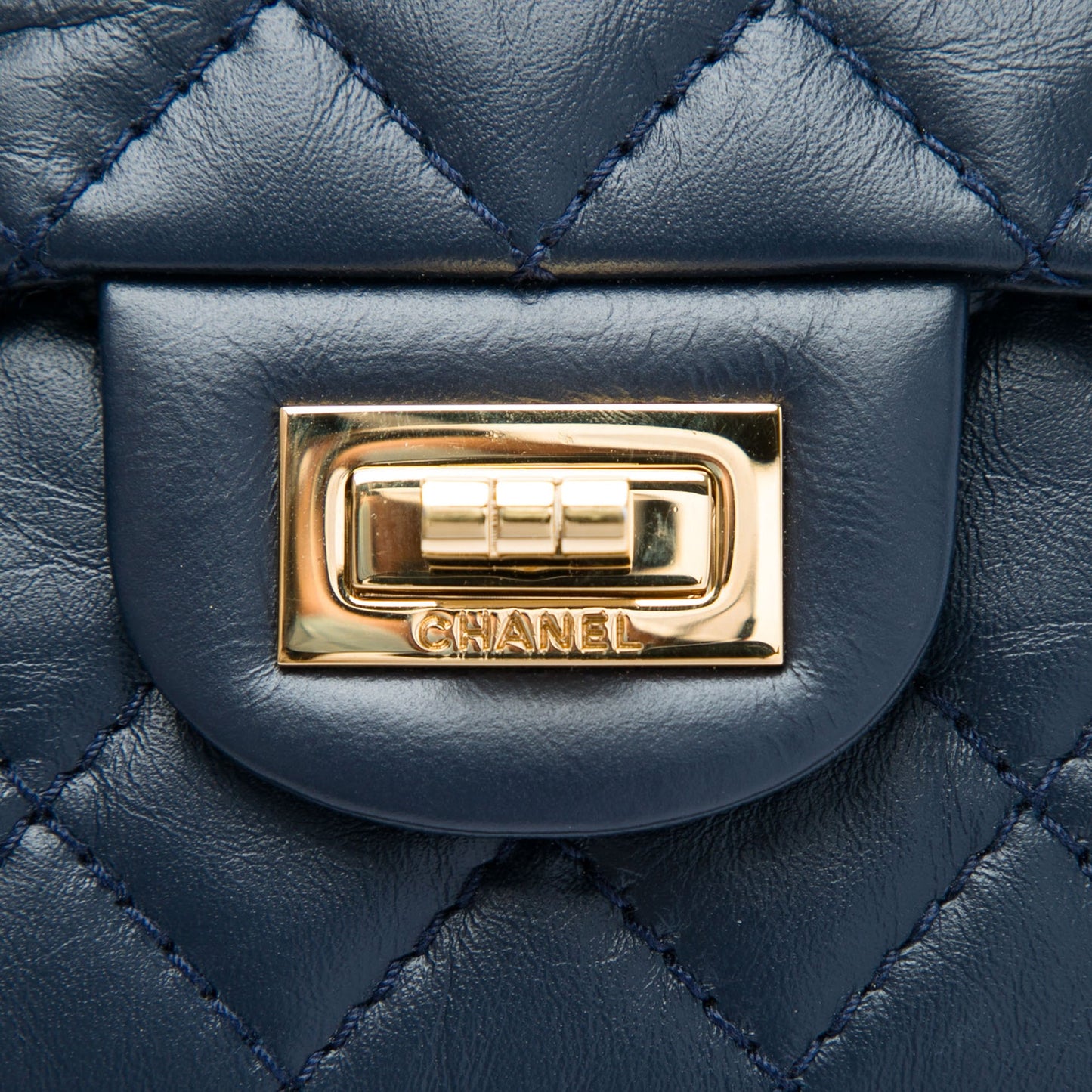 Chanel Quilted Aged Calfskin Reissue 2.55 Single Flap 224