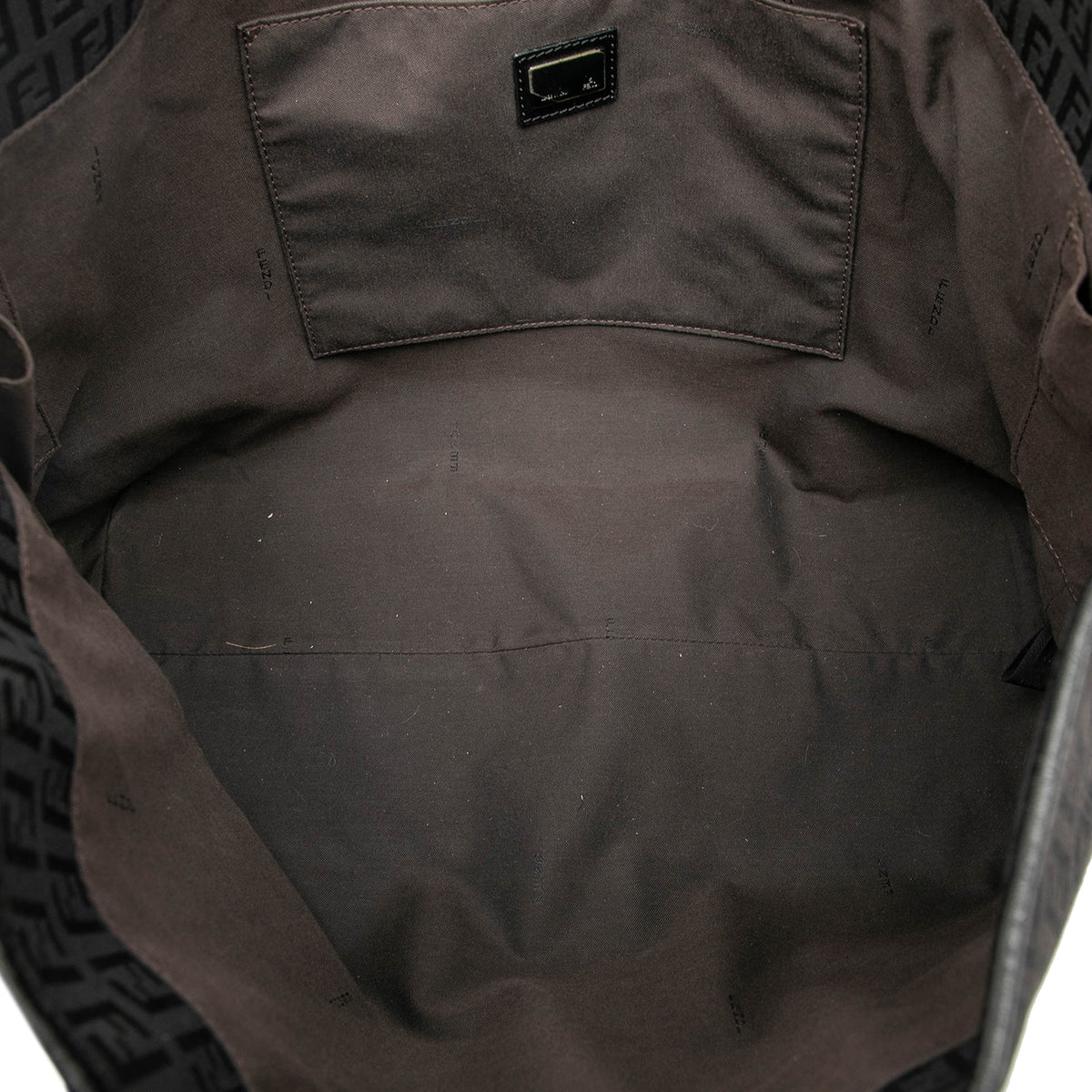 Fendi Zucchino Canvas Tote