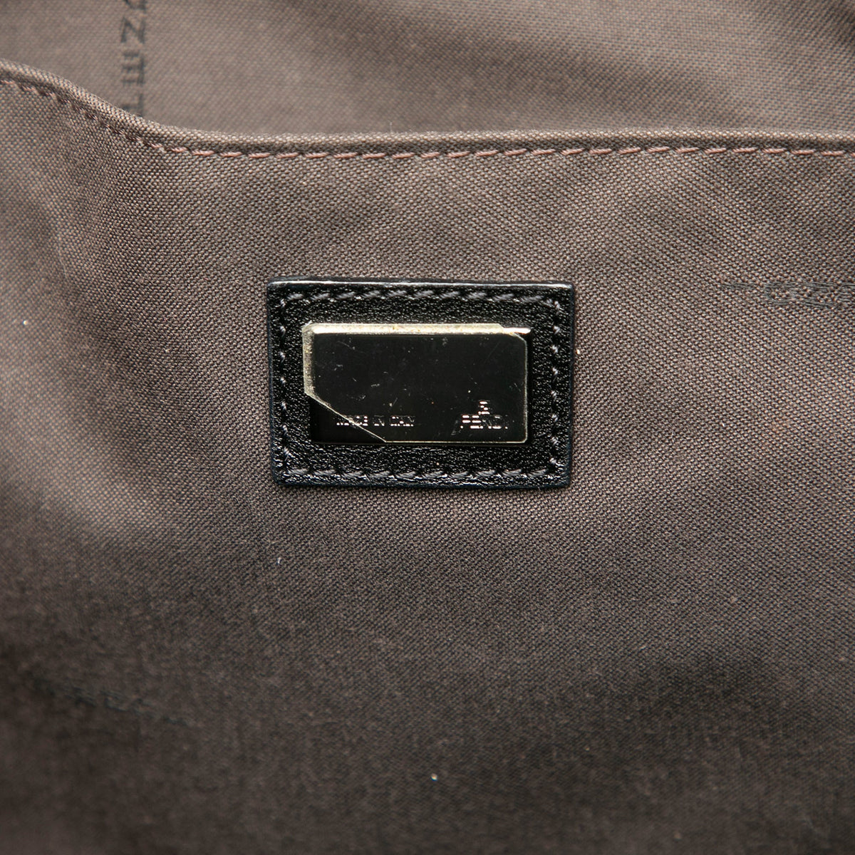 Fendi Zucchino Canvas Tote