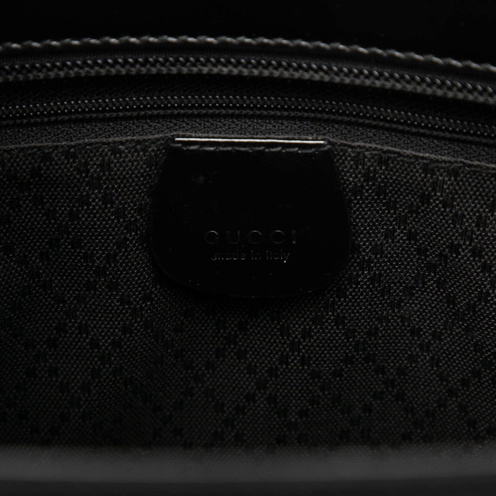 Gucci Nylon Bamboo Satchel