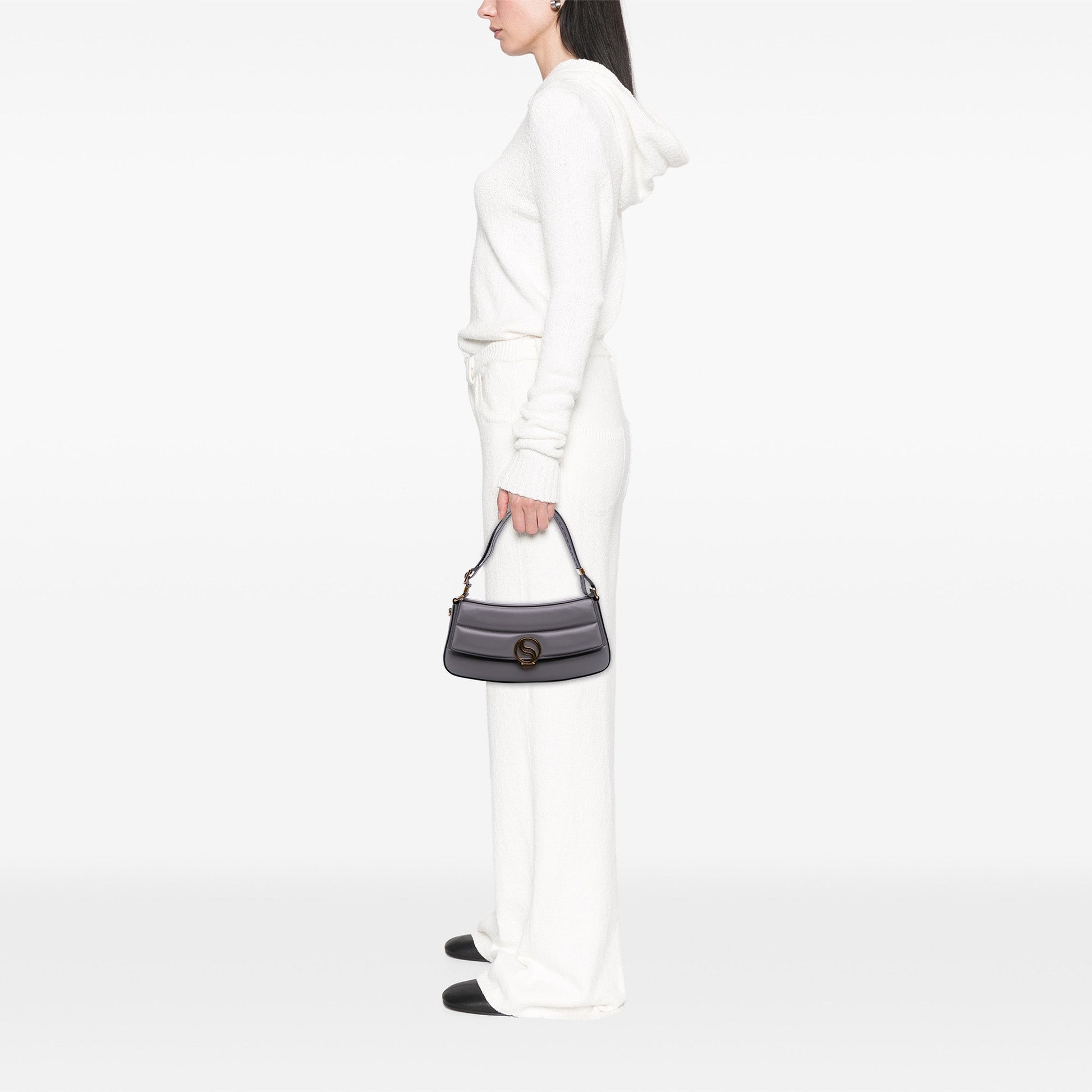 Stella McCartney Alter Mat S Wave Padded Shoulder Bag