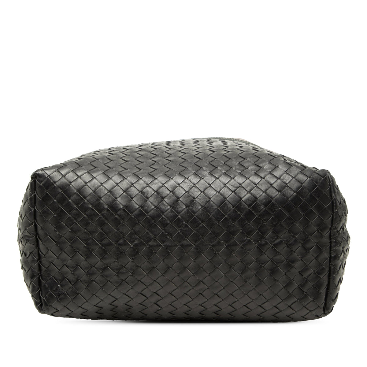 Bottega Veneta Bicolor Nappa Intrecciato Tote — Brown