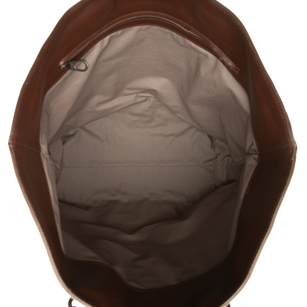 Bottega Veneta Bicolor Nappa Intrecciato Tote — Brown