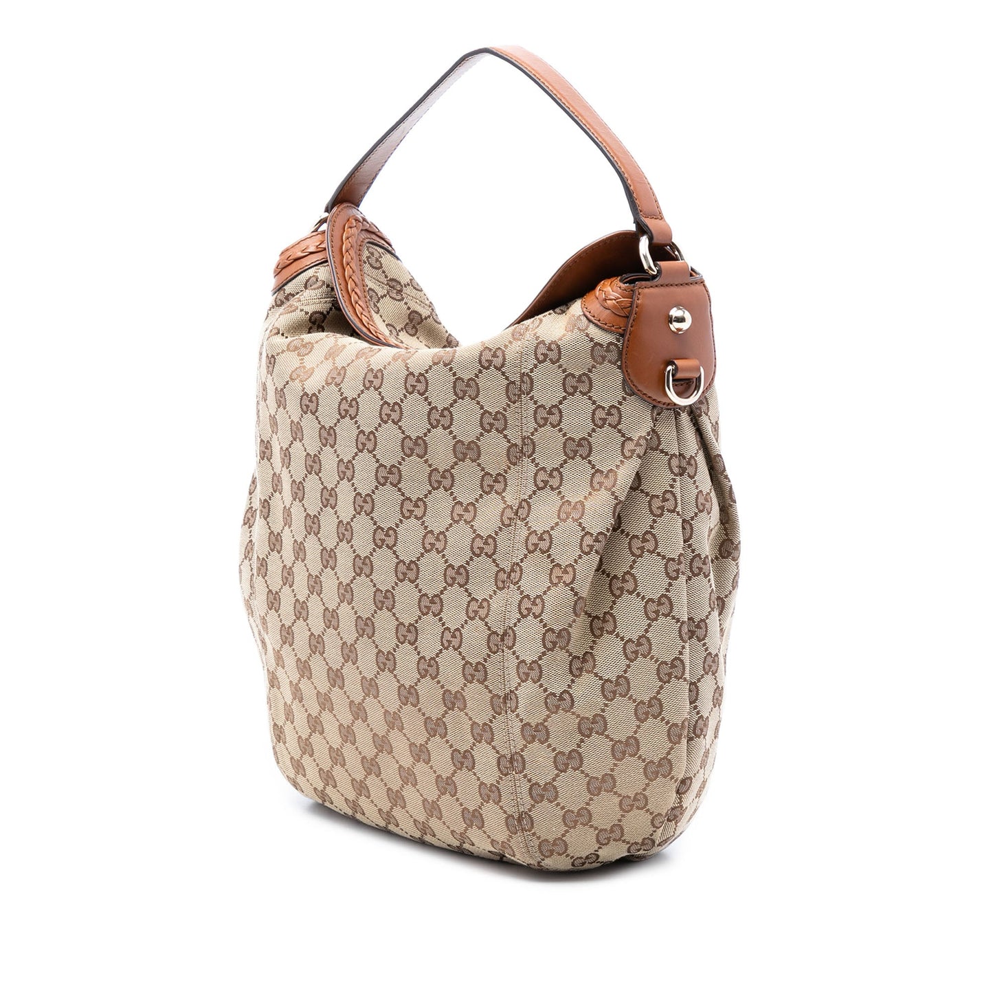 Medium GG Canvas Brick Lane Convertible Hobo