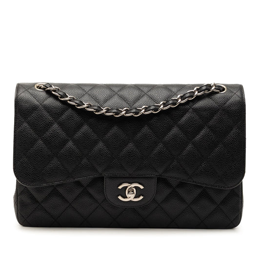 Chanel Jumbo Classic Caviar Double Flap