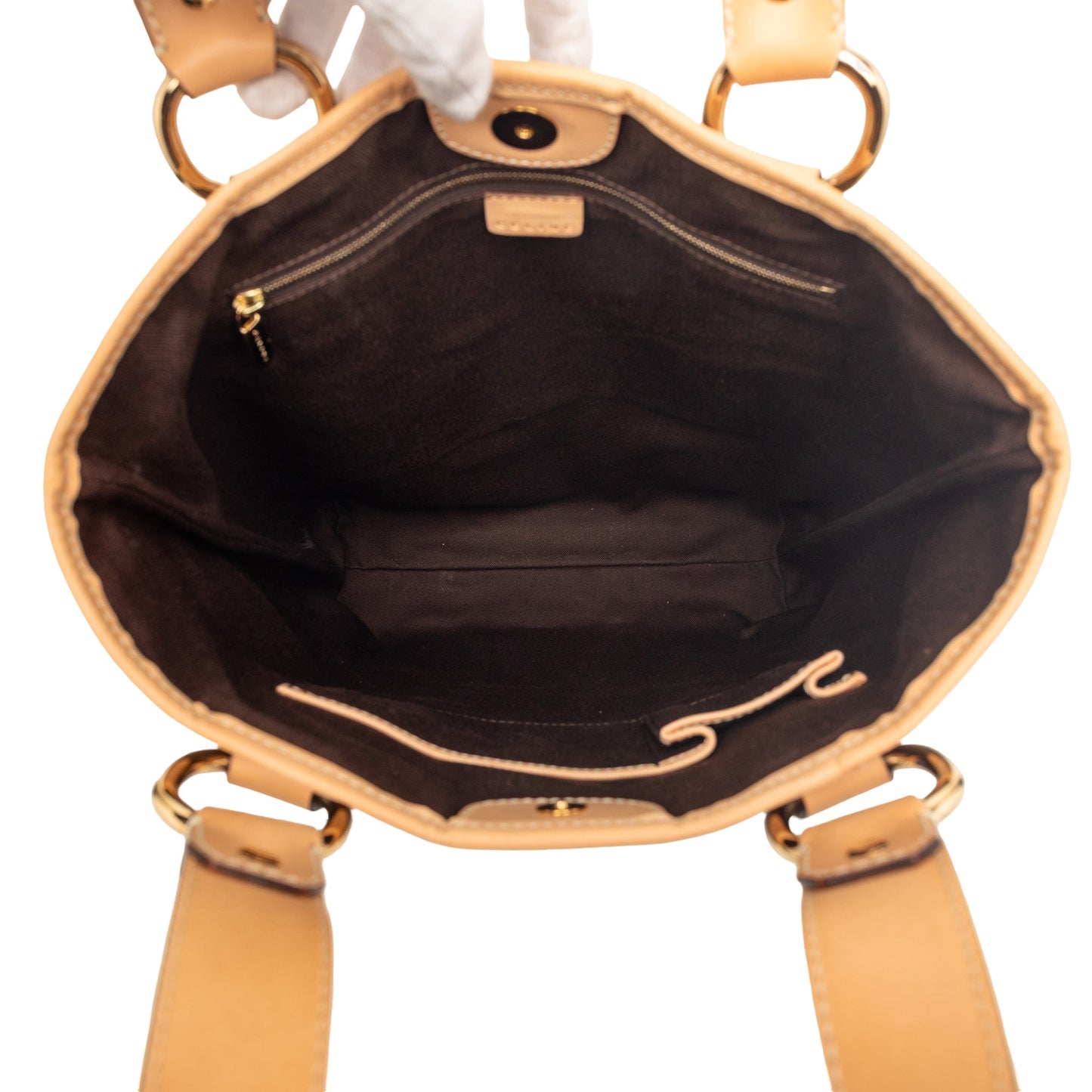 Celine Macadam Coated Canvas Vertical Tote
