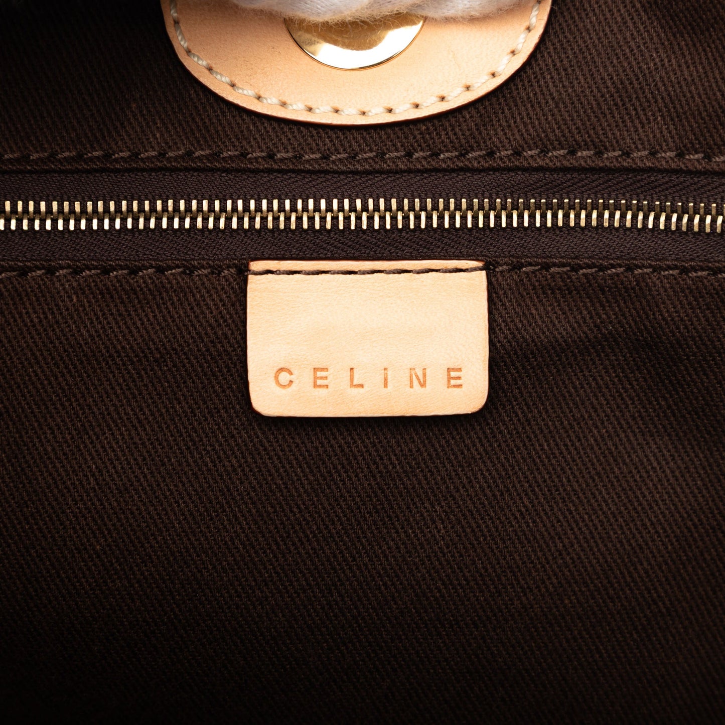 Celine Macadam Coated Canvas Vertical Tote