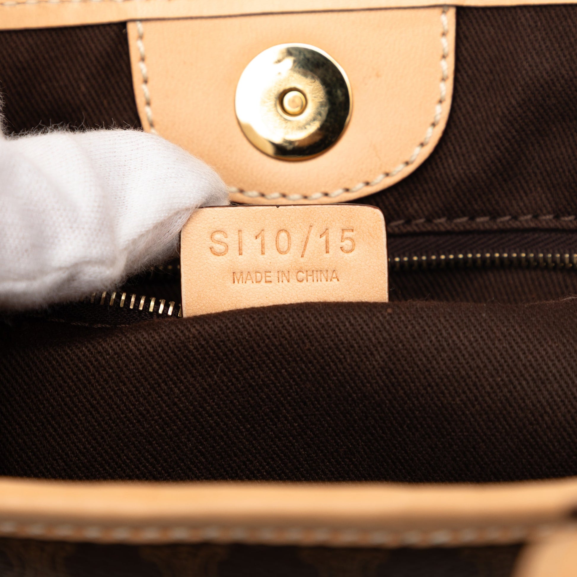 Celine Macadam Coated Canvas Vertical Tote