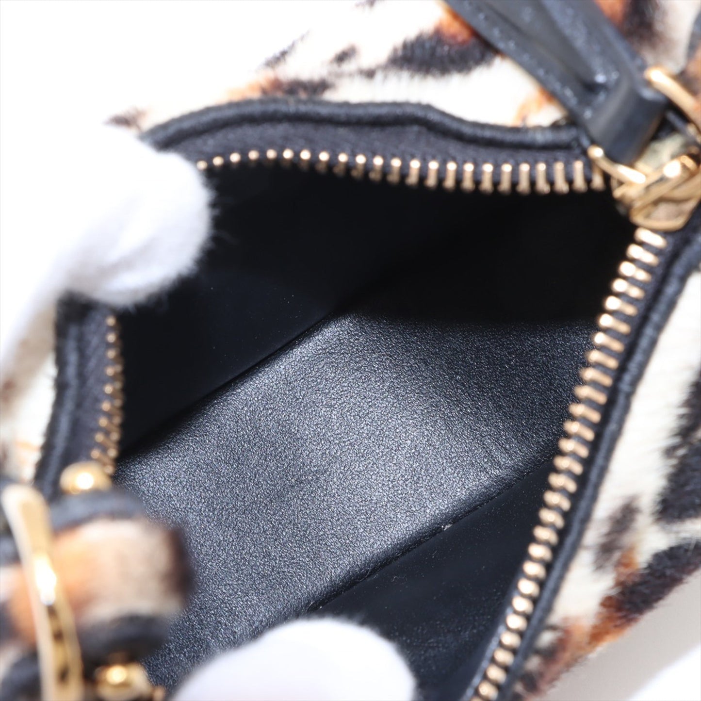 Fendi Nano Calf Hair Fendigraphy Hobo