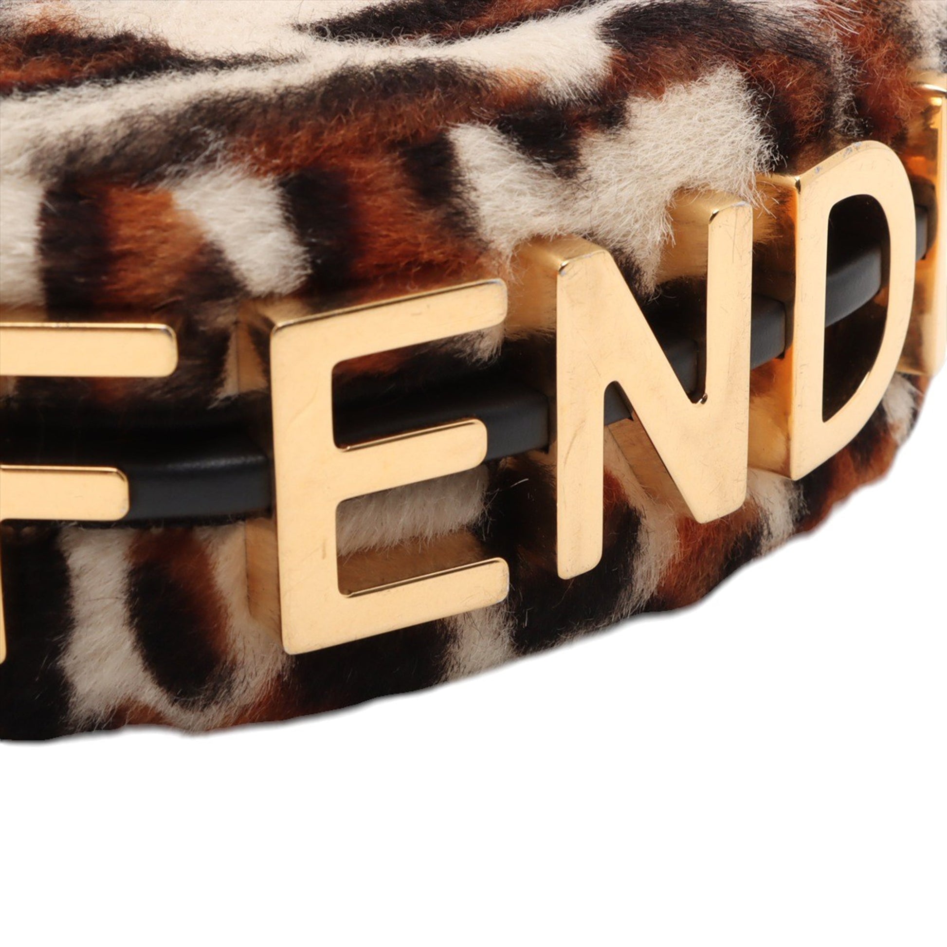 Fendi Nano Calf Hair Fendigraphy Hobo