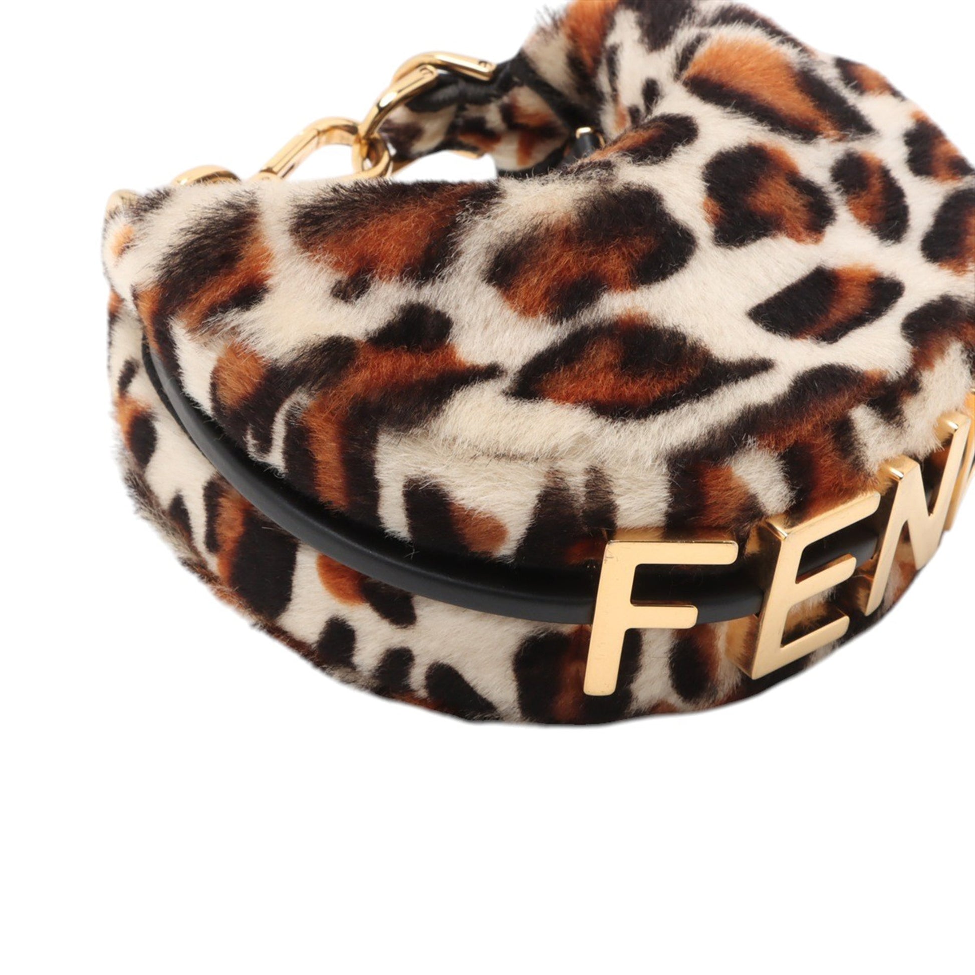 Fendi Nano Calf Hair Fendigraphy Hobo