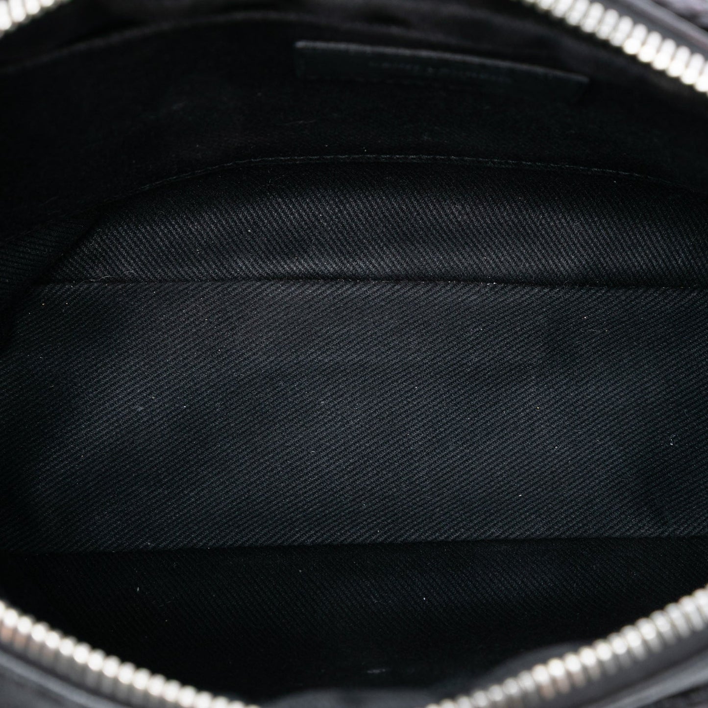 Saint Laurent Woven Raffia and Leather Lou Camera Bag