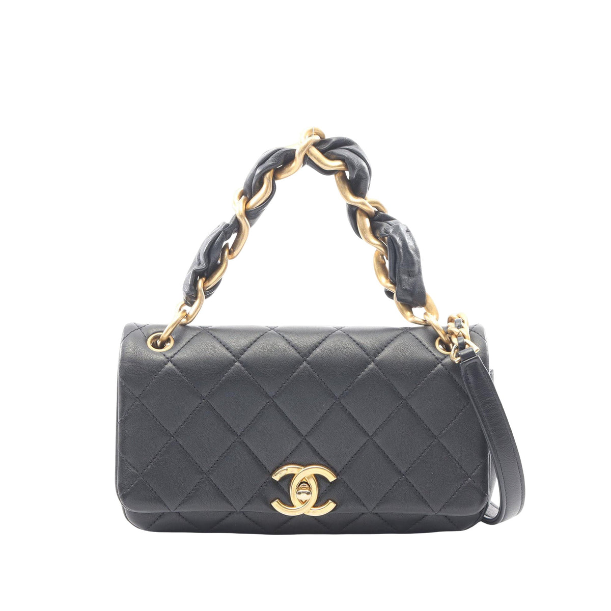 Chanel Quilted Lambskin Chain is More Flap