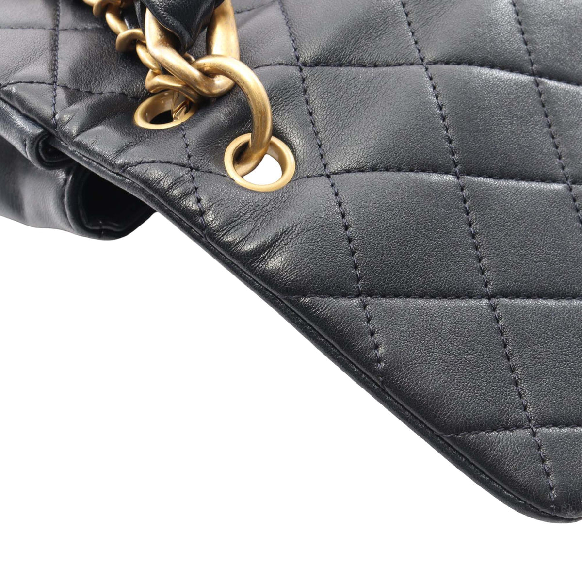Chanel Quilted Lambskin Chain is More Flap