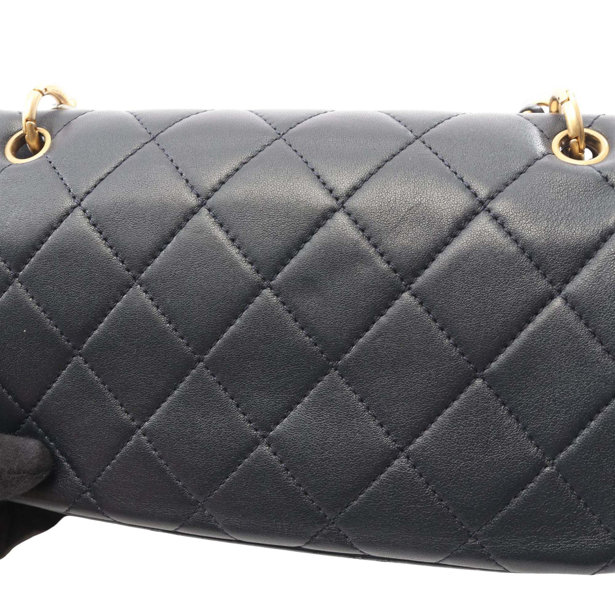 Chanel Quilted Lambskin Chain is More Flap