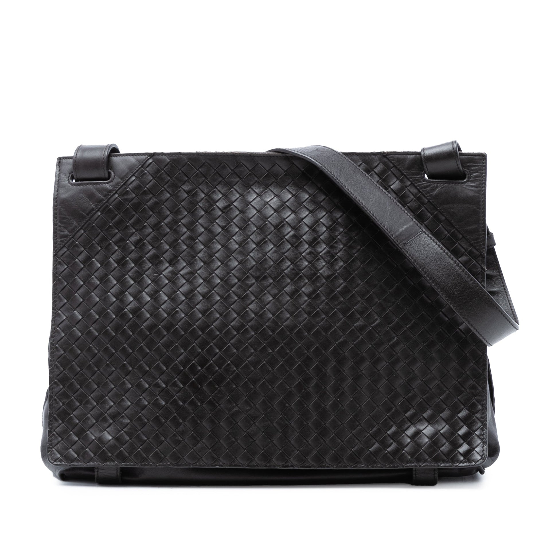 Bottega Veneta Nappa Intrecciato Messenger Bag