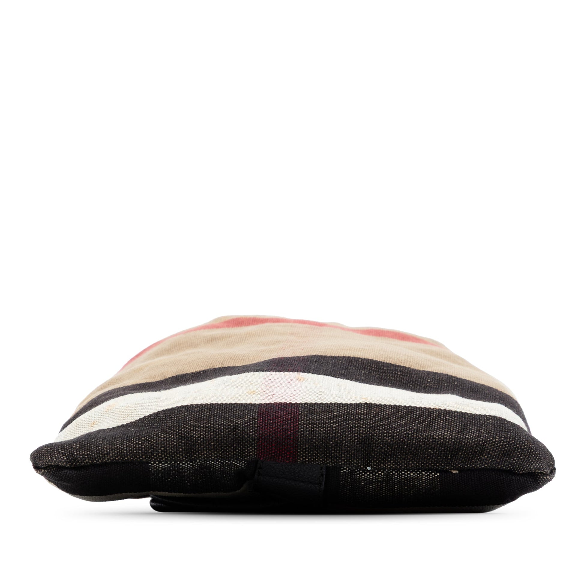 Burberry Mega Check Canvas Drawstring Backpack