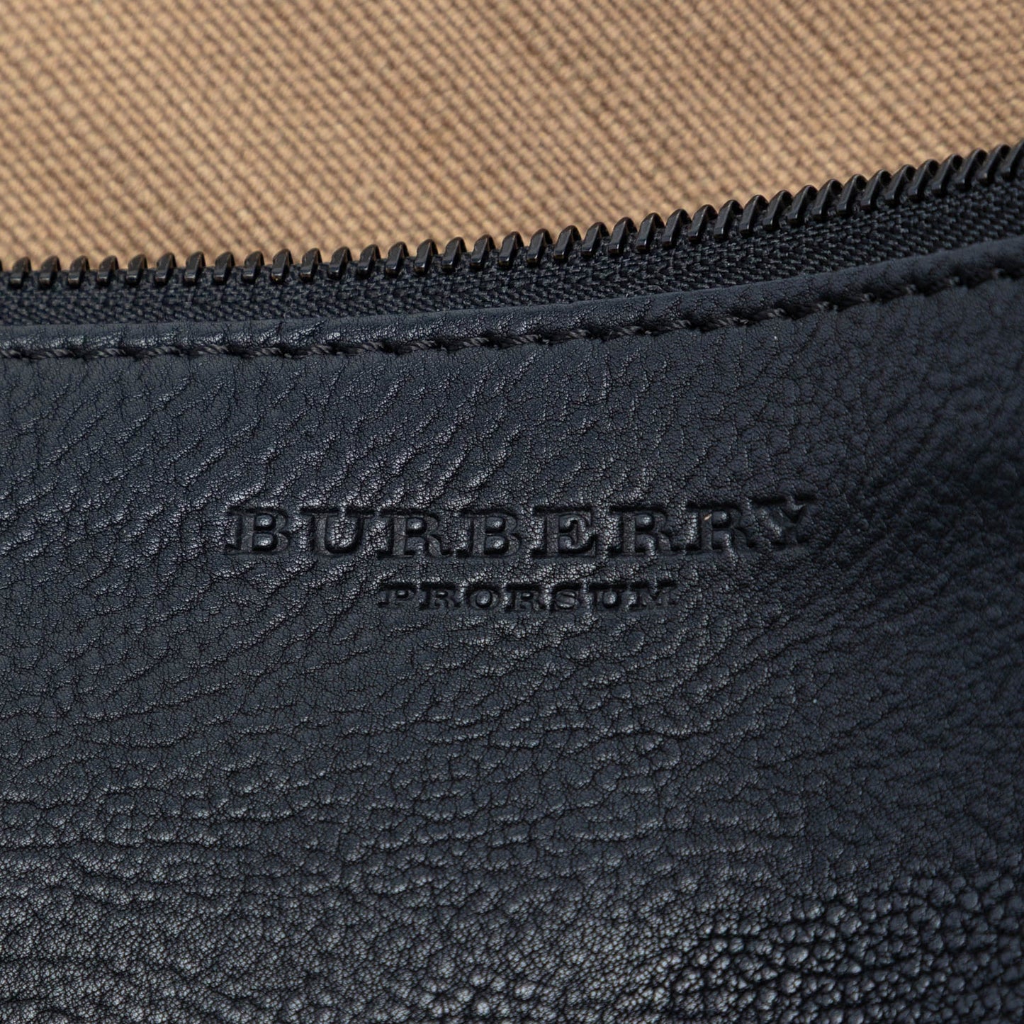 Burberry Mega Check Canvas Drawstring Backpack