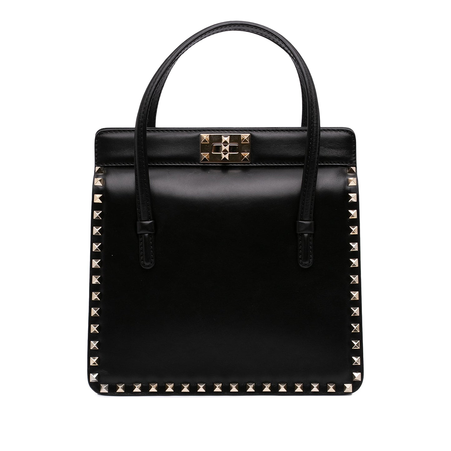 Valentino Leather Rockstud Handbag