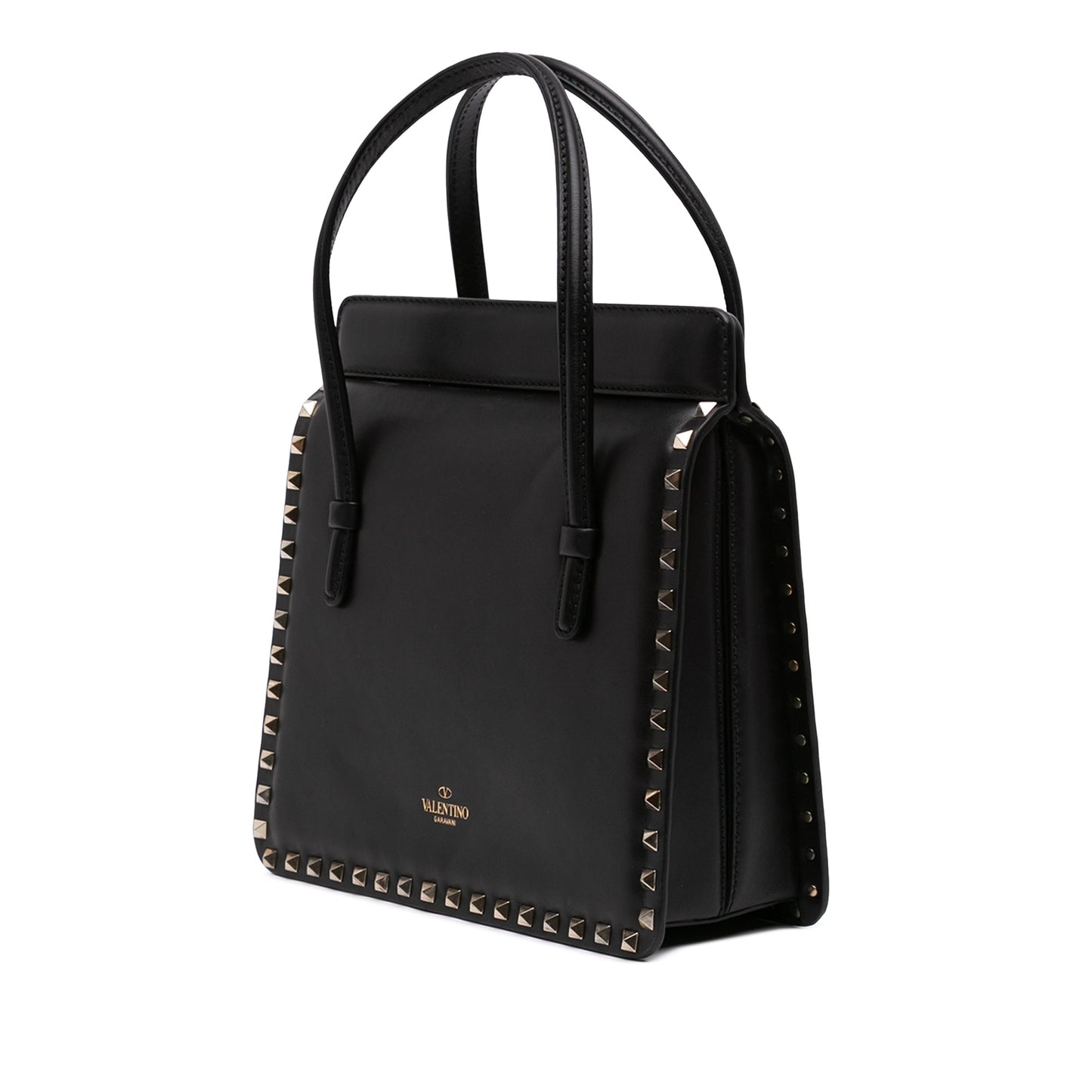 Valentino Leather Rockstud Handbag