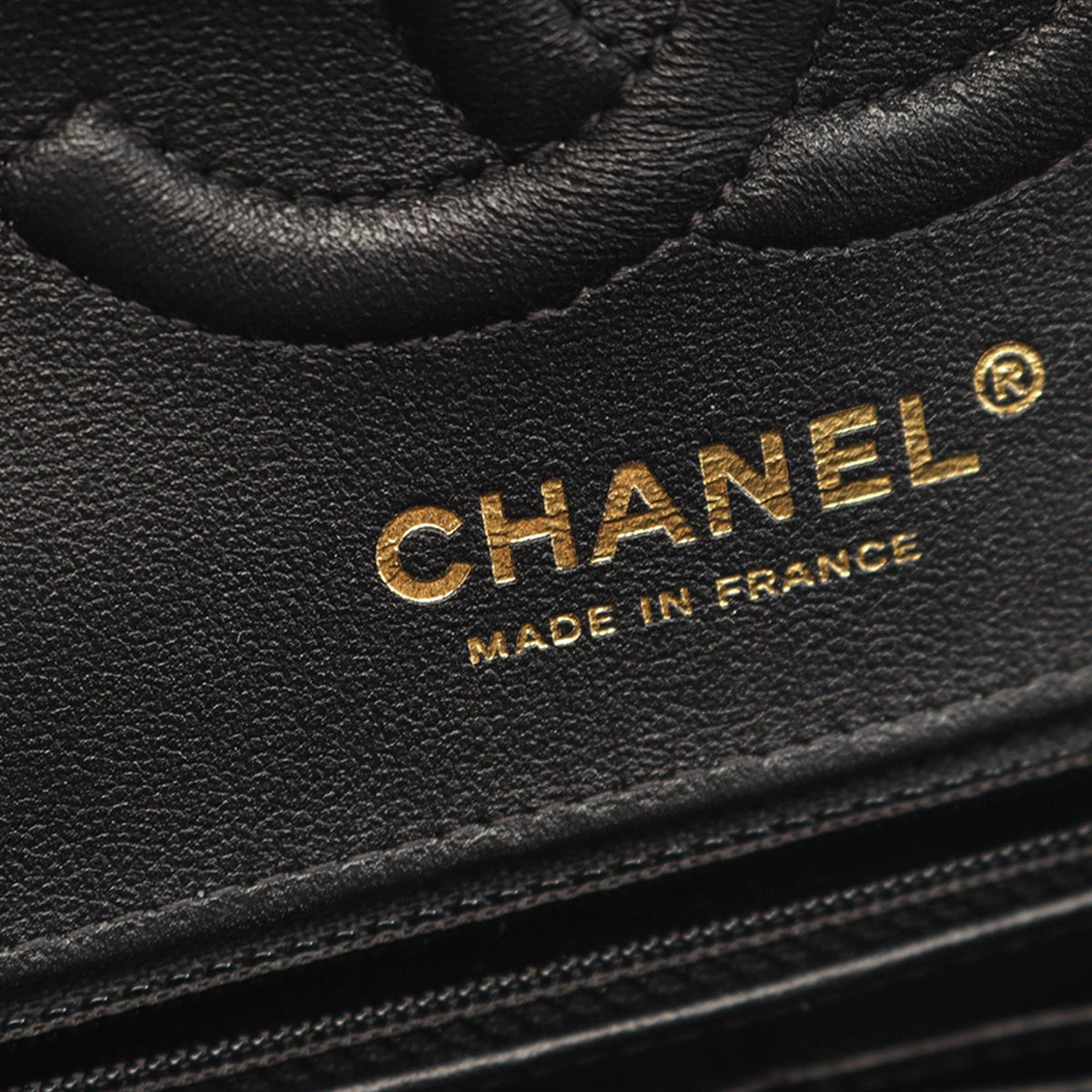 Chanel Medium Classic Bicolor Lambskin Geometric Colorblock Double Flap