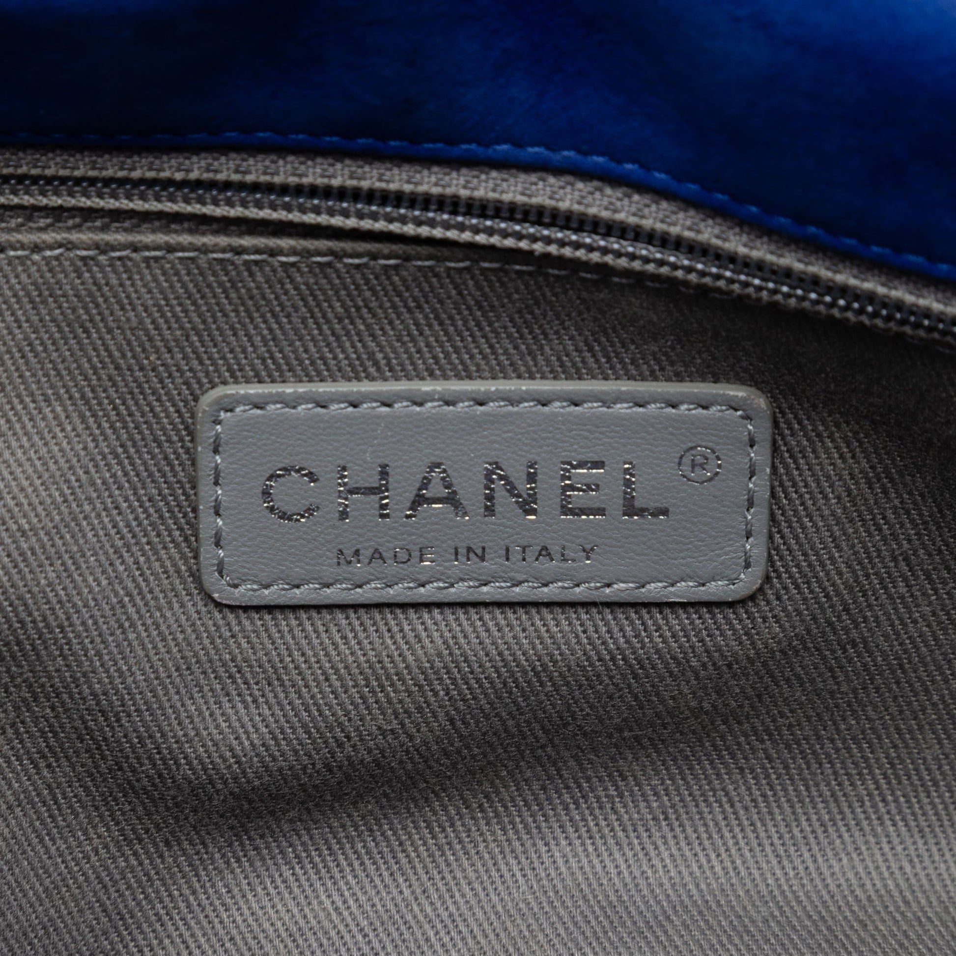 Chanel Small Iridescent Calfskin Diamond Stitch Chain Flap