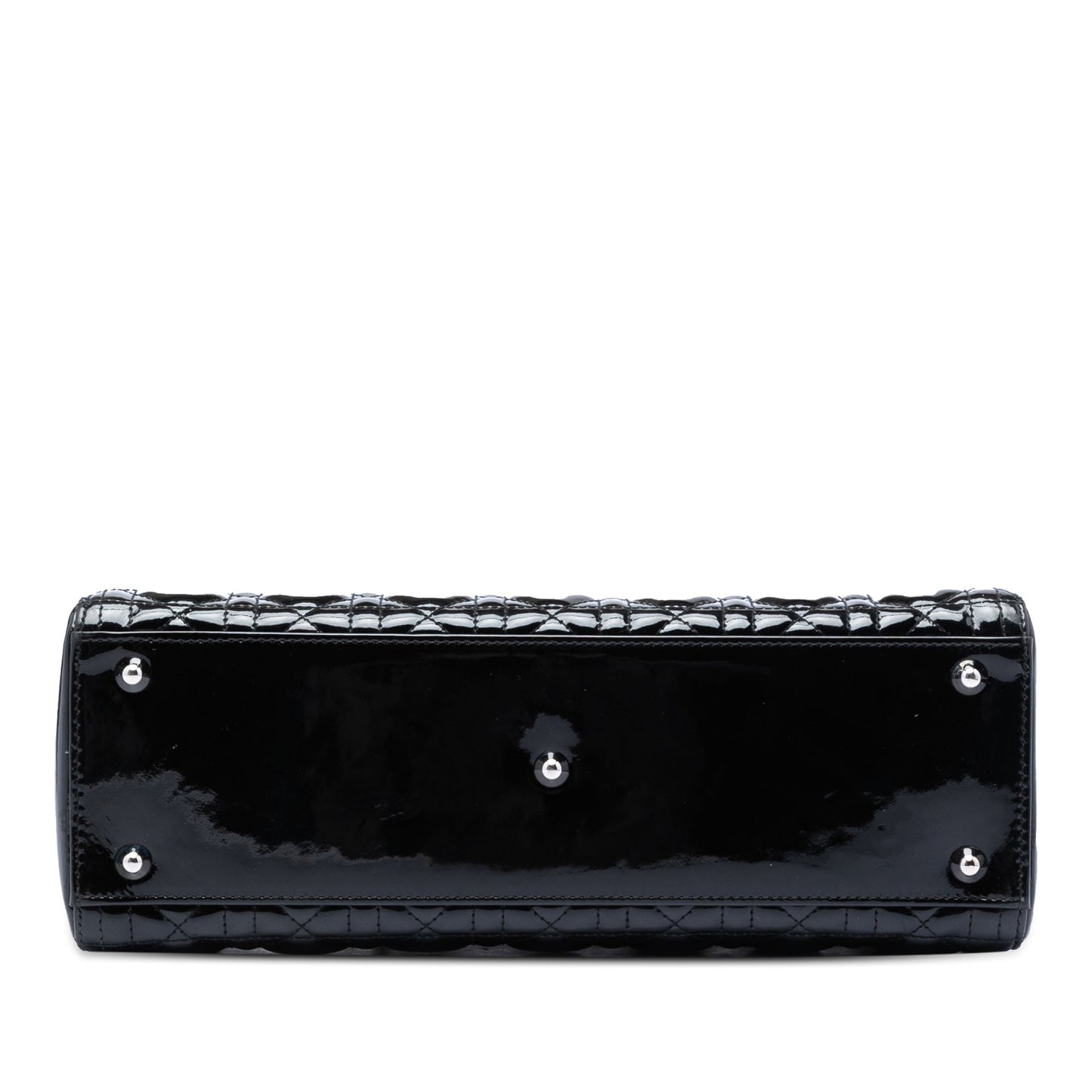 Dior Large Patent Cannage Lady Dior