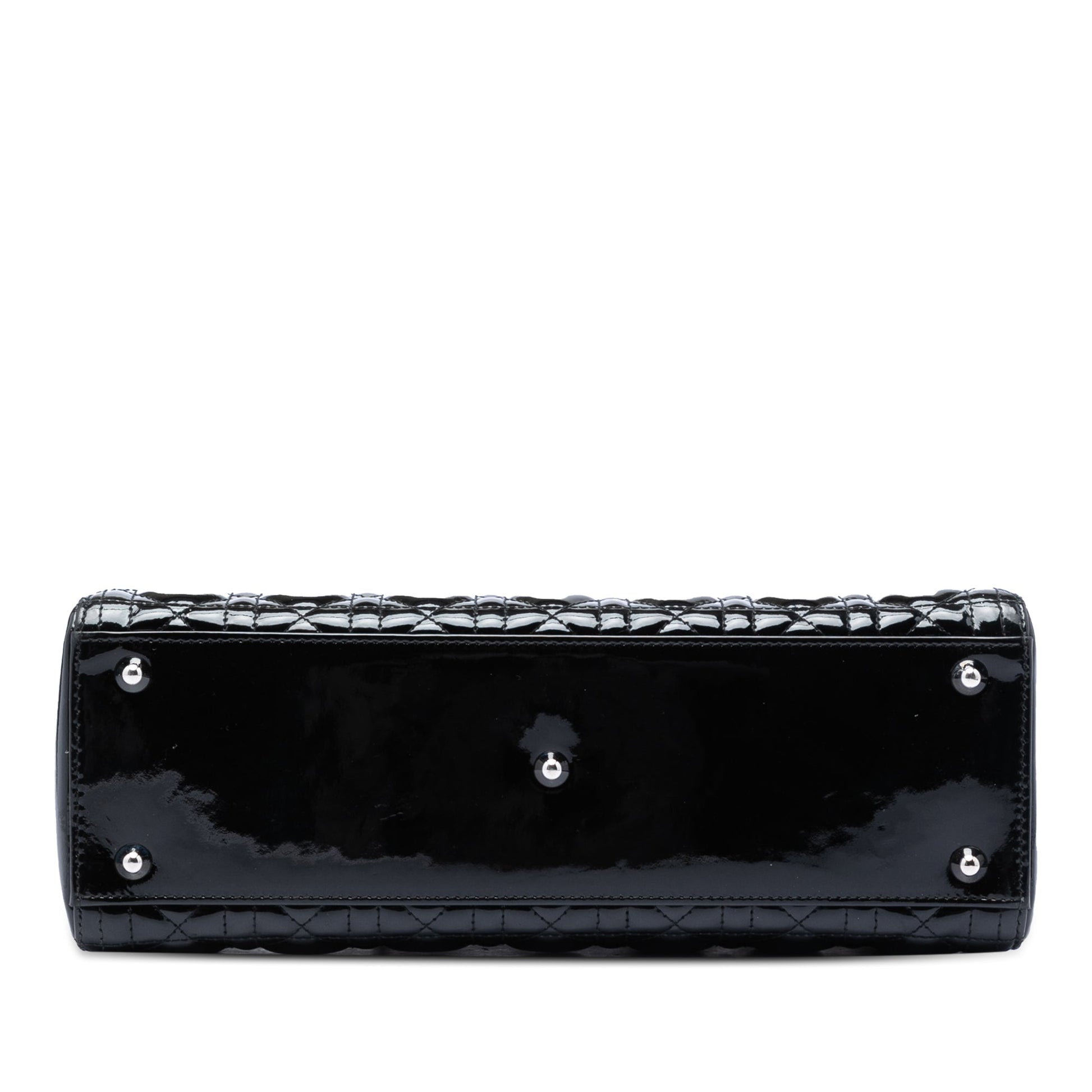 Dior Large Patent Cannage Lady Dior