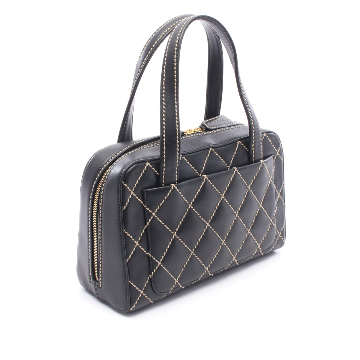 Chanel Small Calfskin Wild Stitch Handbag