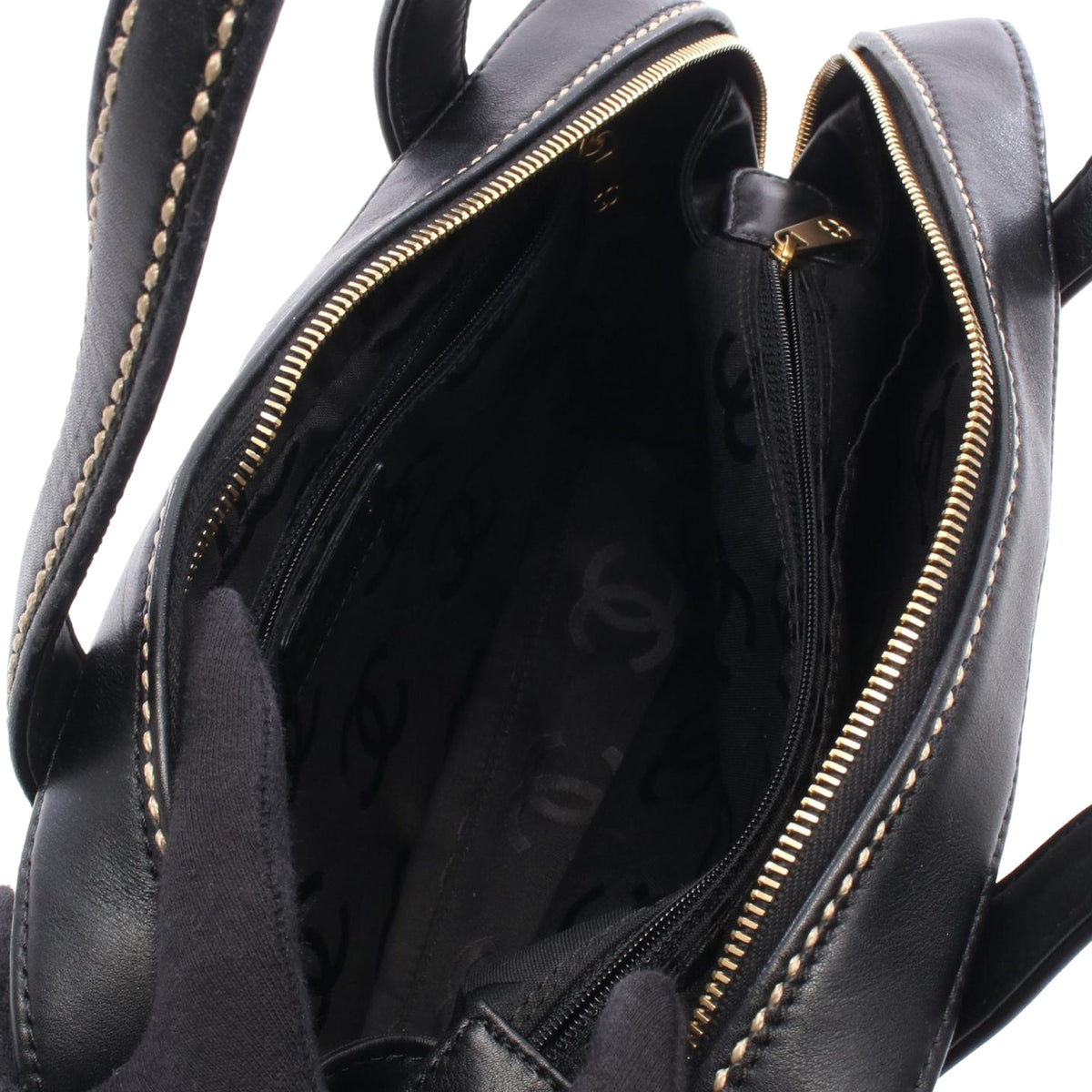 Chanel Small Calfskin Wild Stitch Handbag