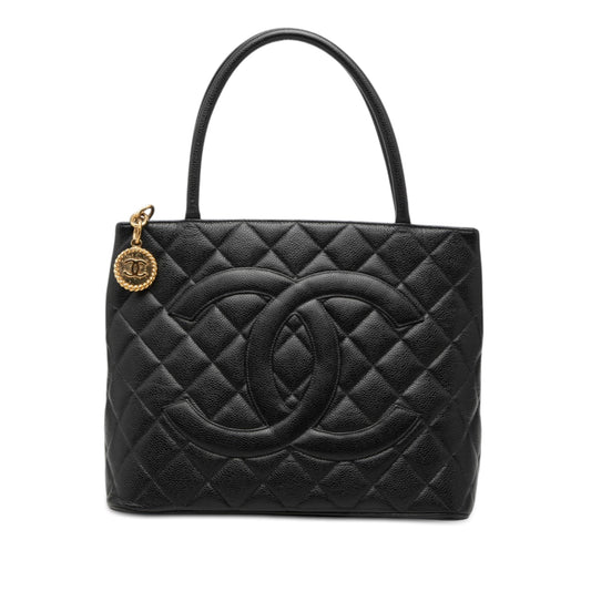 Chanel Caviar Medallion Tote