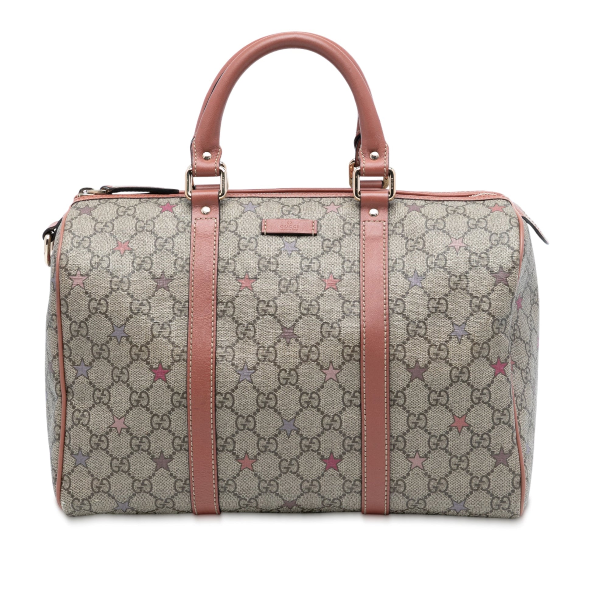 Gucci Medium GG Supreme Stars Joy Boston Bag