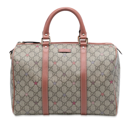Gucci Medium GG Supreme Stars Joy Boston Bag