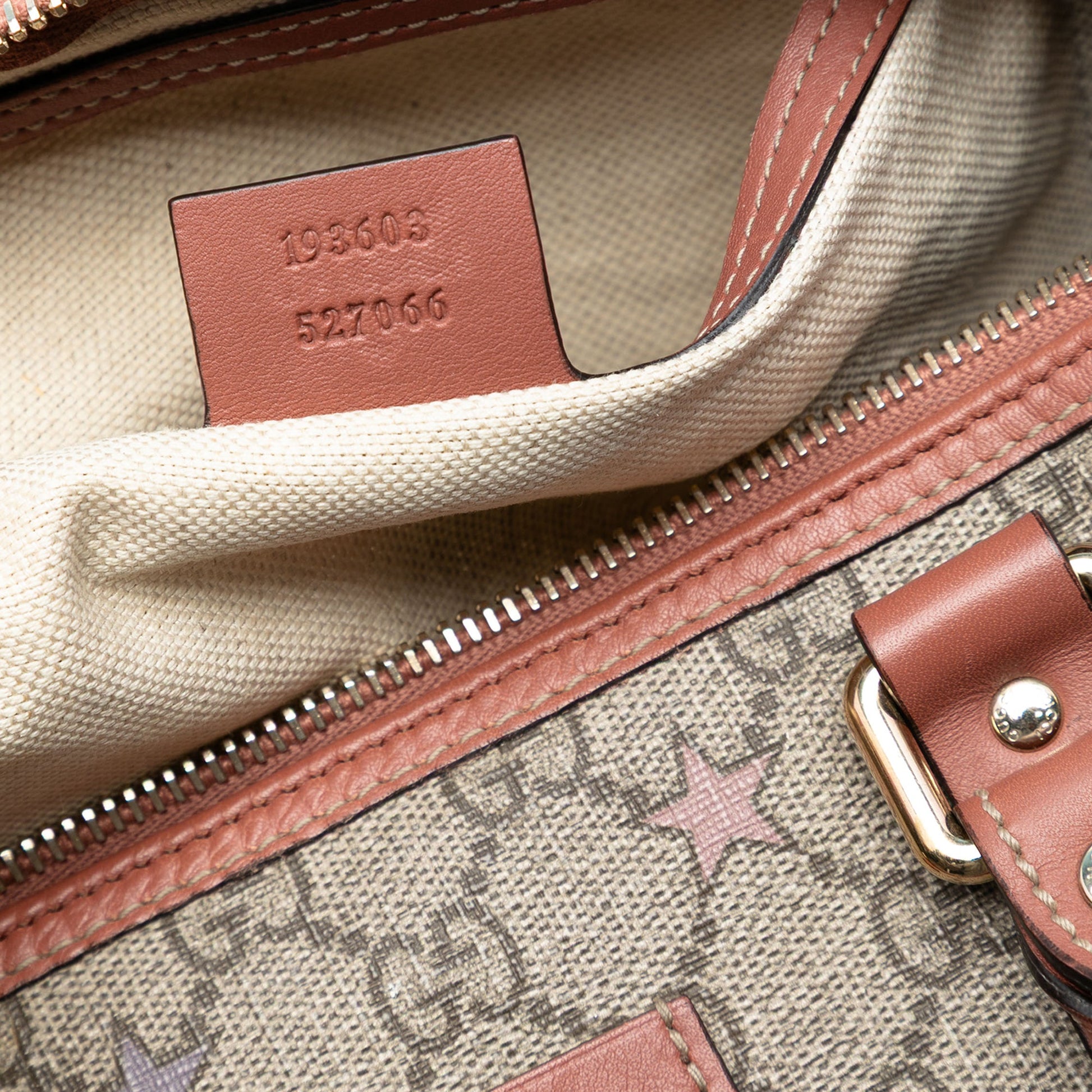 Gucci Medium GG Supreme Stars Joy Boston Bag