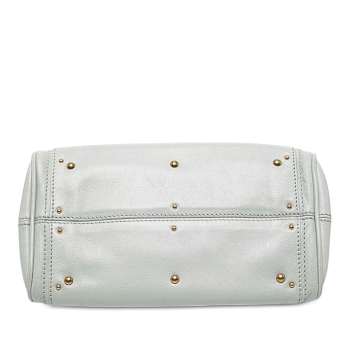 Chloé Small Leather Paddington Handbag — Blue