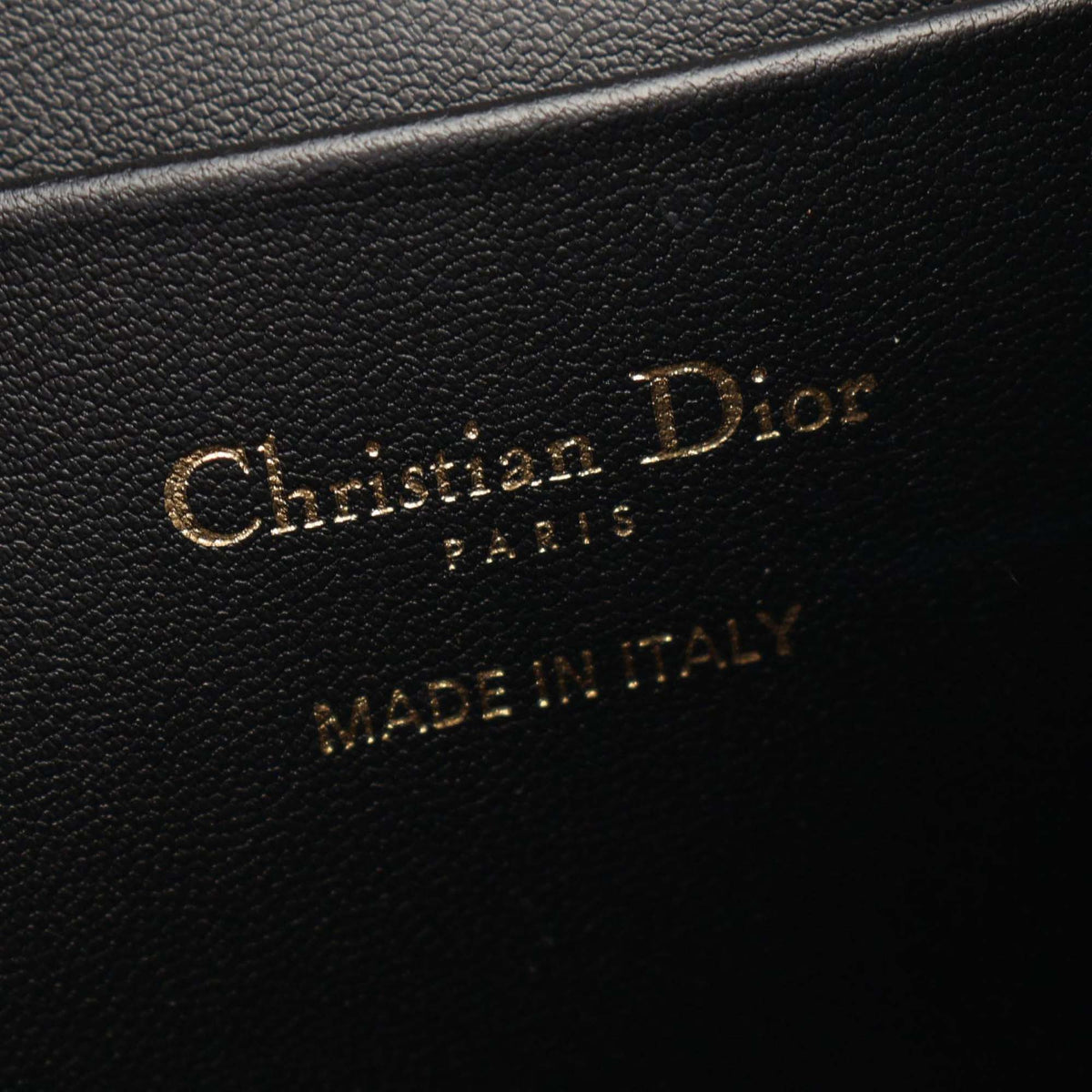 Dior Small Lambskin Macrocannage Caro Backpack
