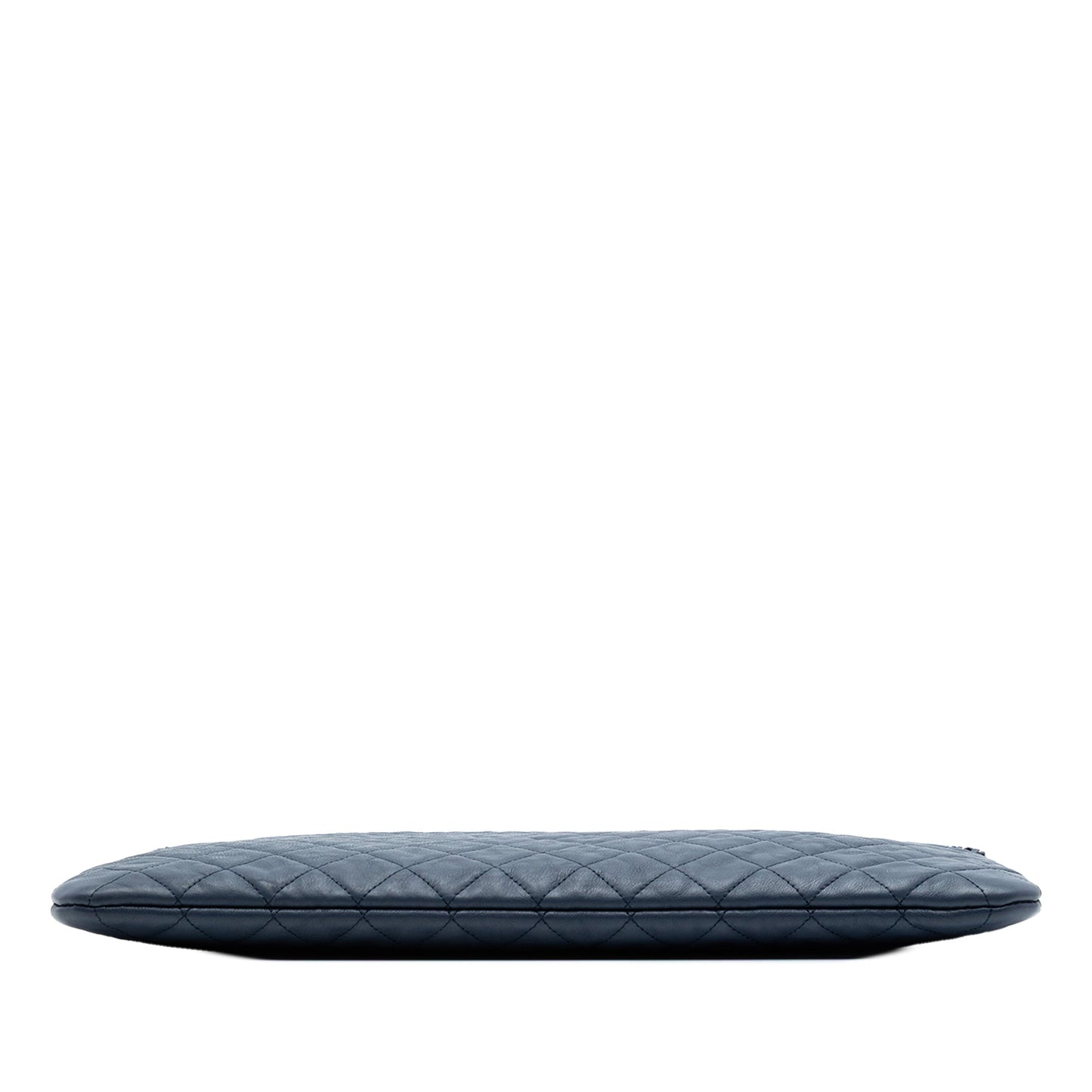 Chanel Large Quilted Calfskin Chain Boy O Case Clutch