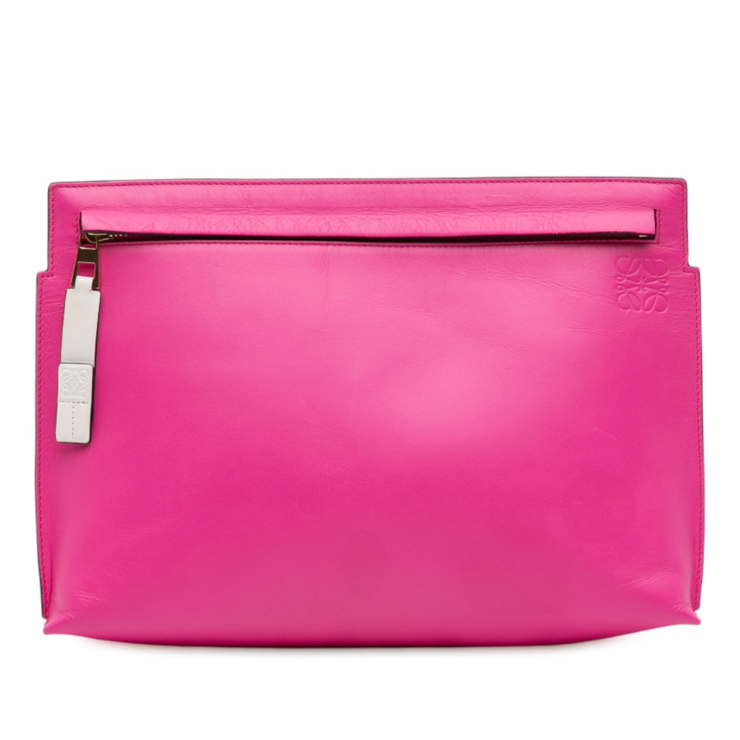 LOEWE Bicolor Leather Anagram T Pouch