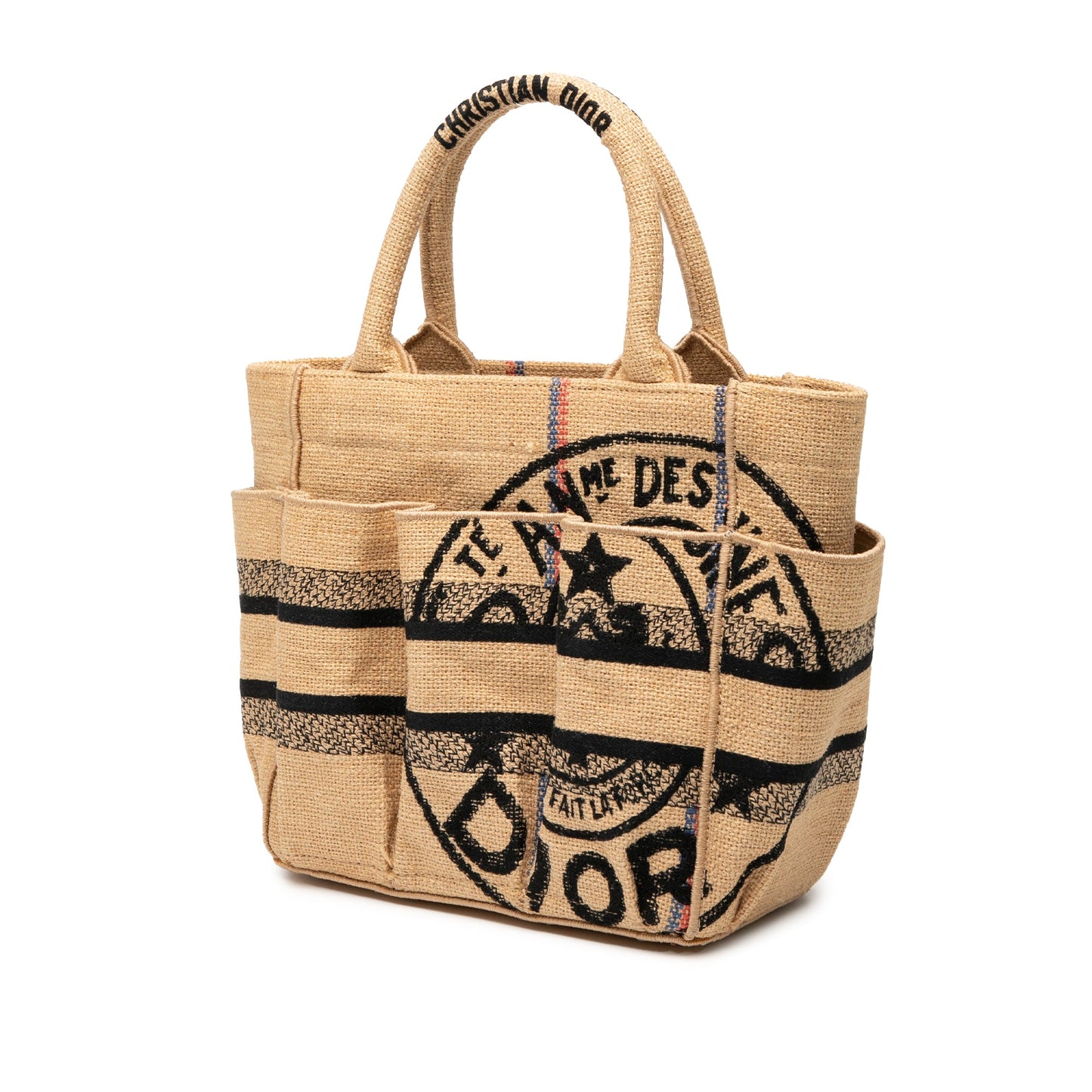 Dior Small Jute Catherine Tote