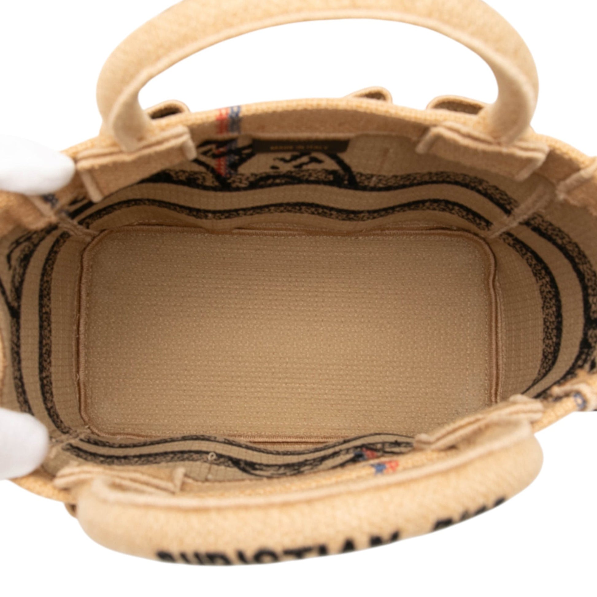 Dior Small Jute Catherine Tote