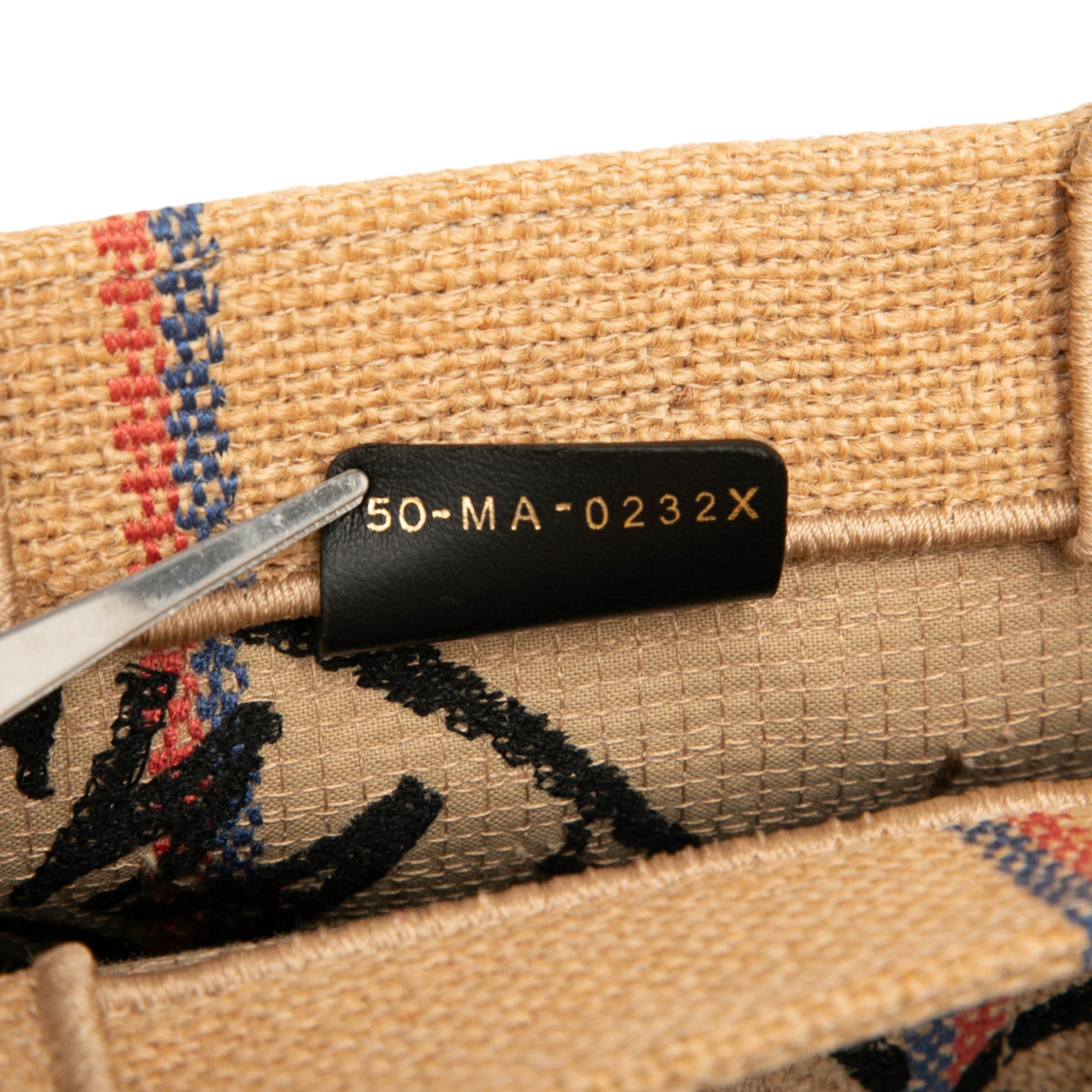 Dior Small Jute Catherine Tote