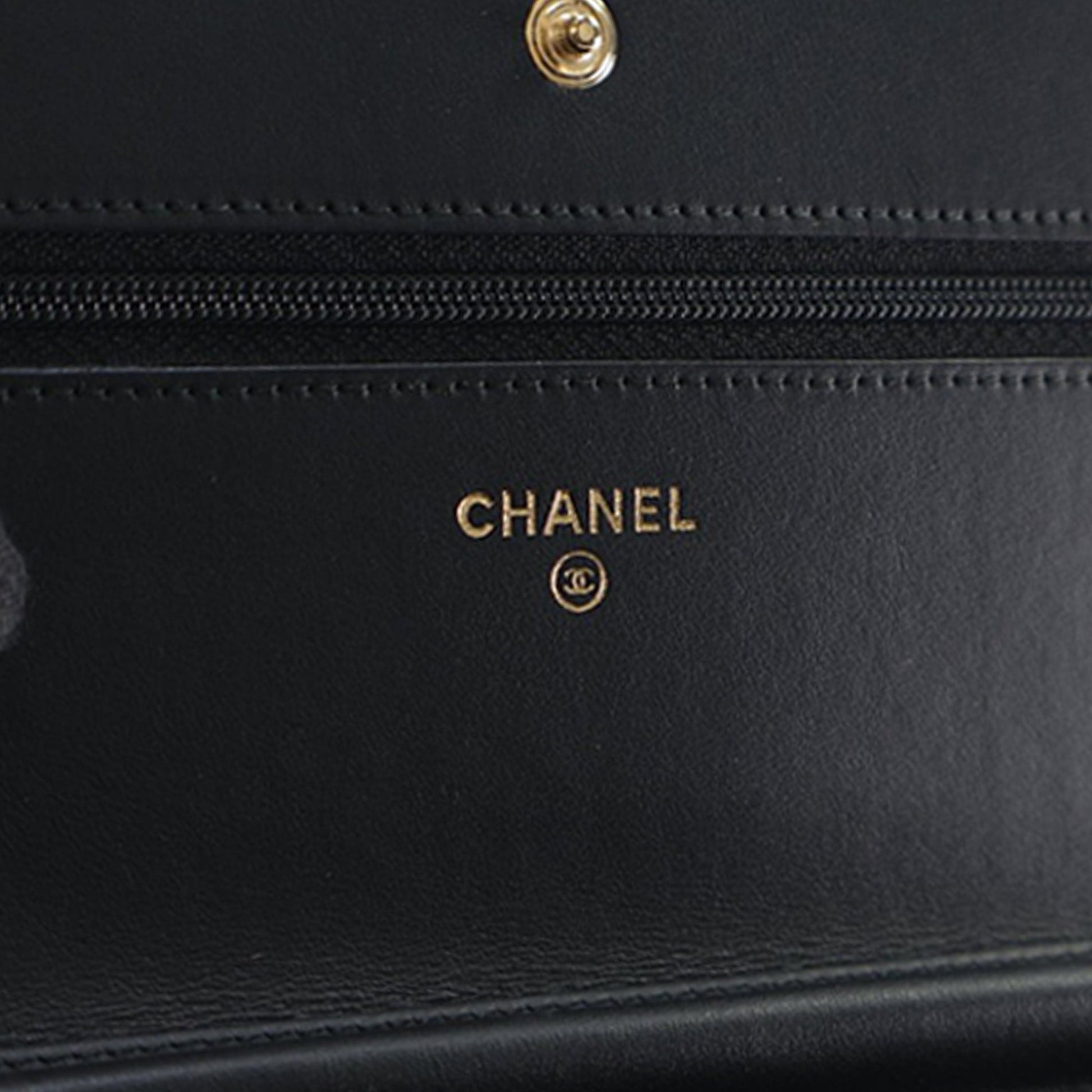 Chanel Quilted Aged Calfskin Reissue 2.55 Lucky Charms Wallet On Chain