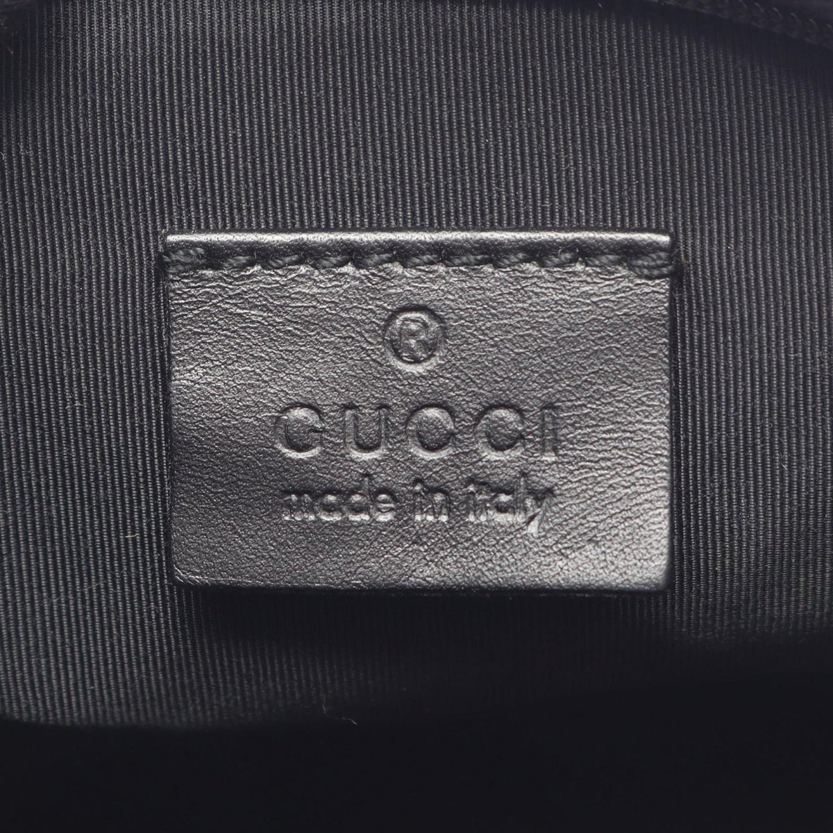 Gucci GG Canvas Shoulder Bag — Black