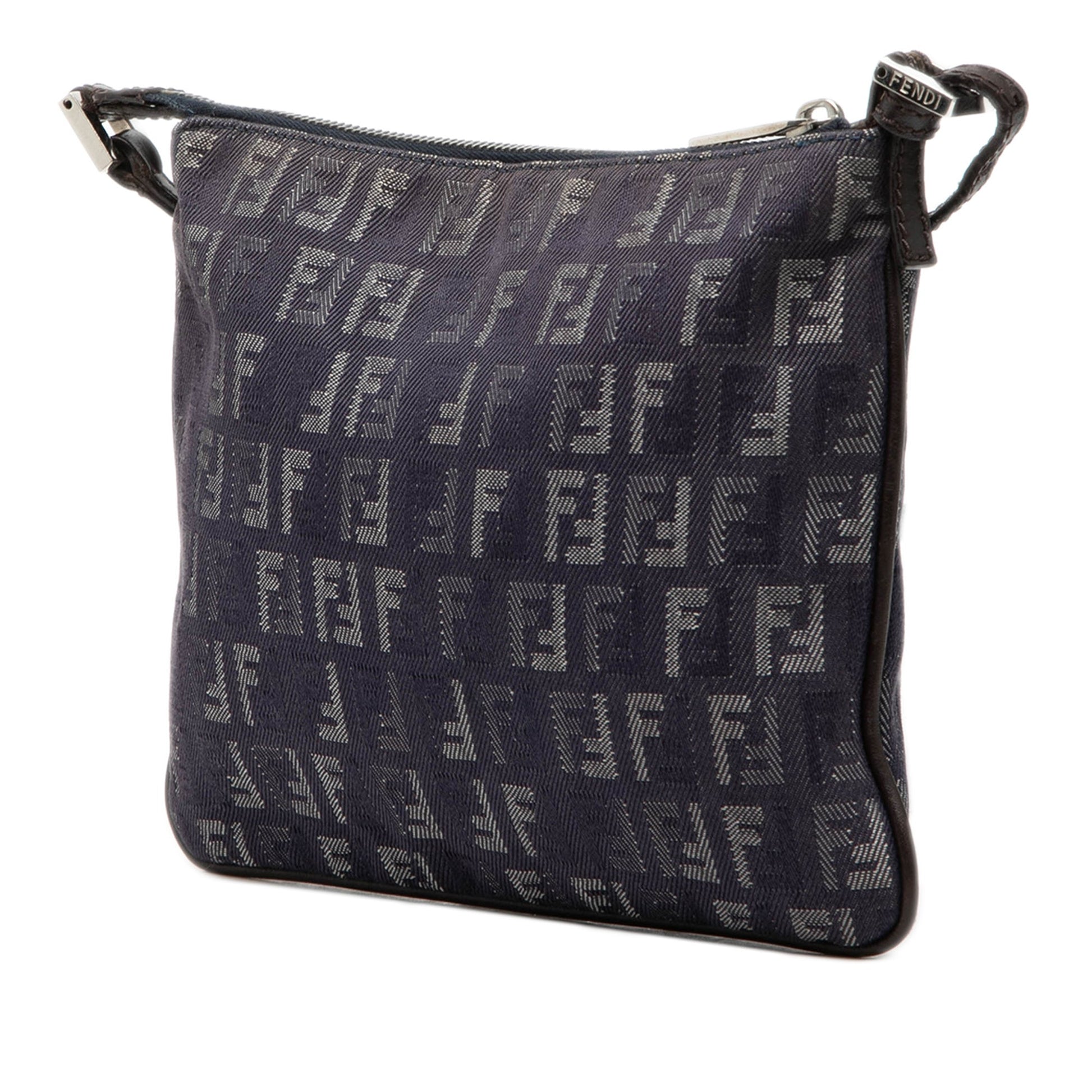 Fendi Zucchino Denim Crossbody