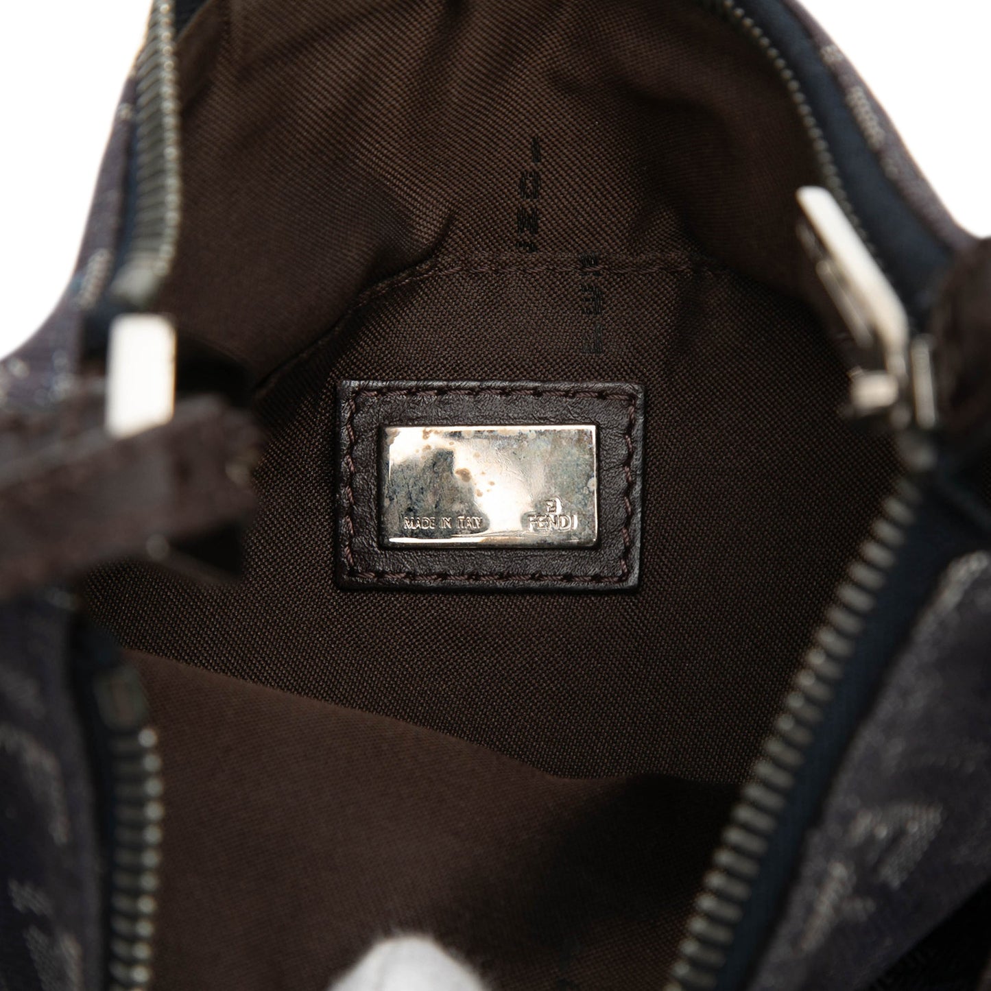 Fendi Zucchino Denim Crossbody