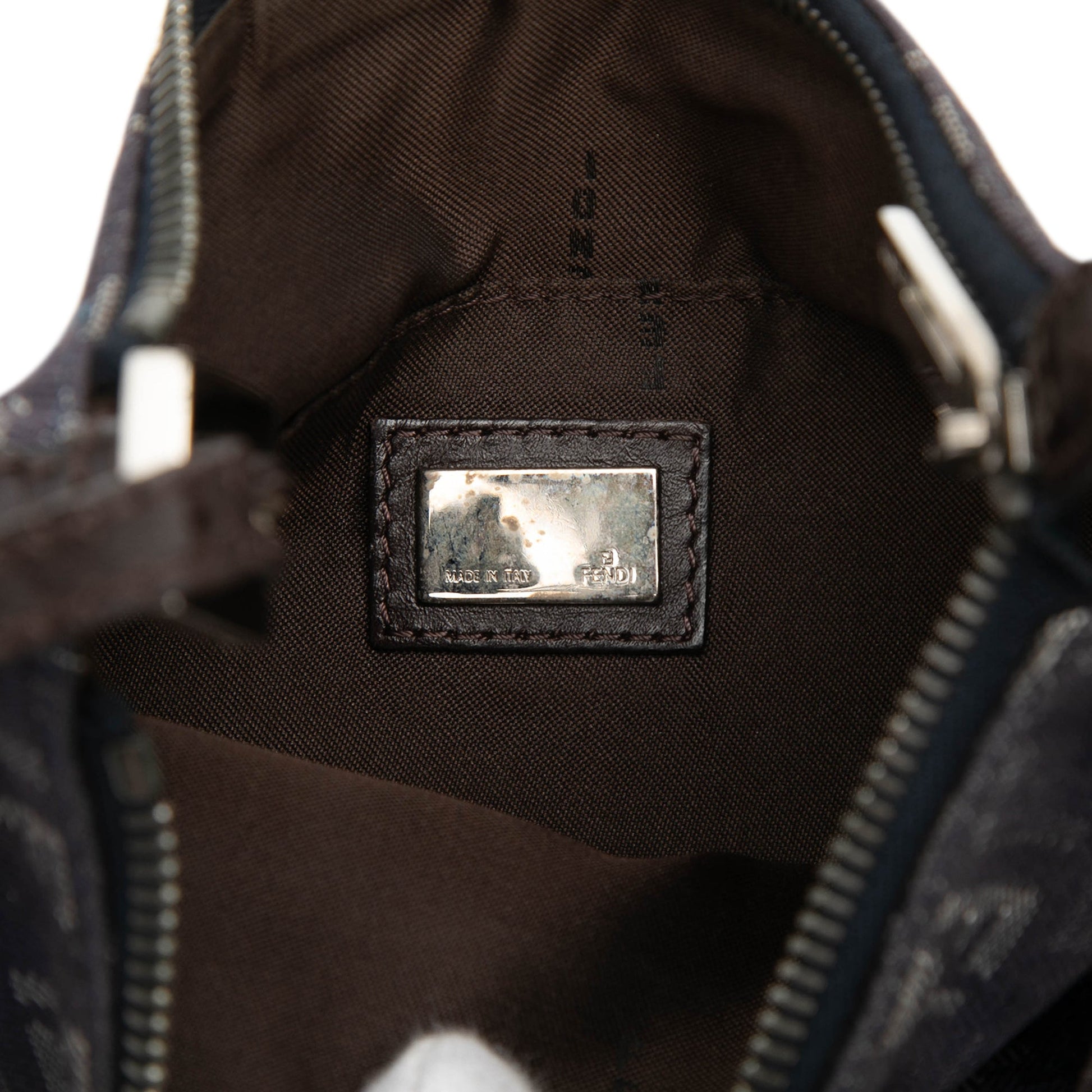 Fendi Zucchino Denim Crossbody