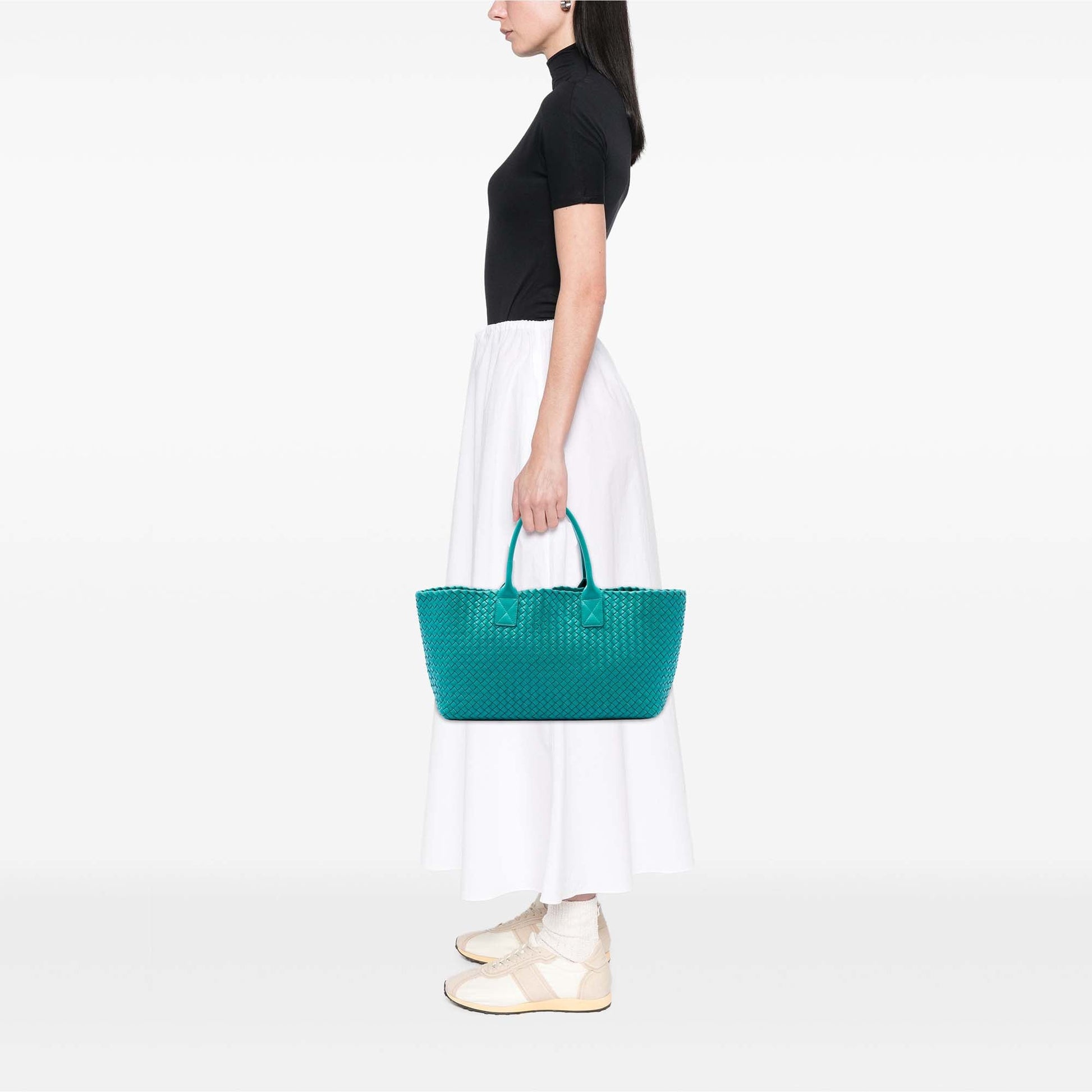 Bottega Veneta Medium Nappa Intrecciato Cabat Tote