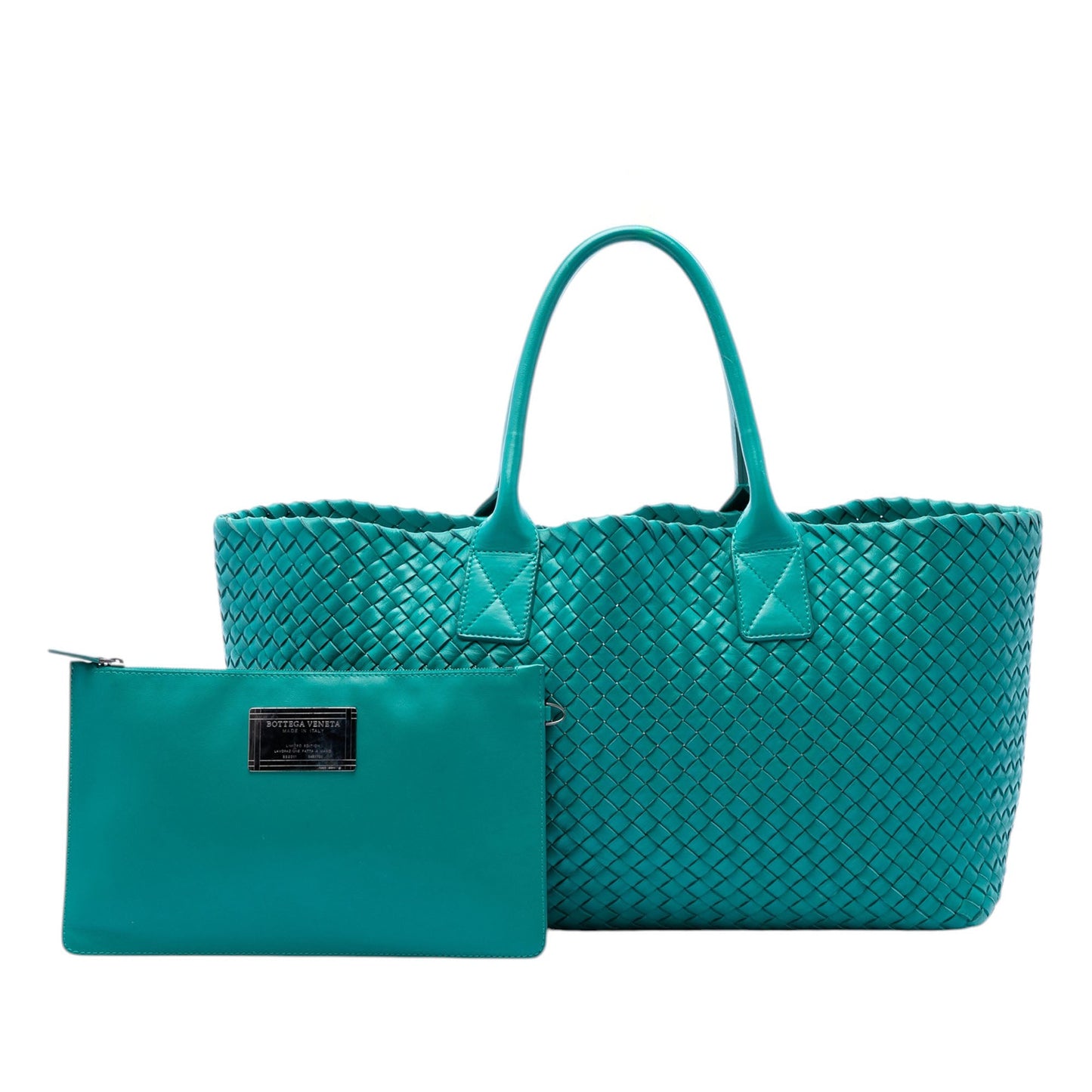 Bottega Veneta Medium Nappa Intrecciato Cabat Tote